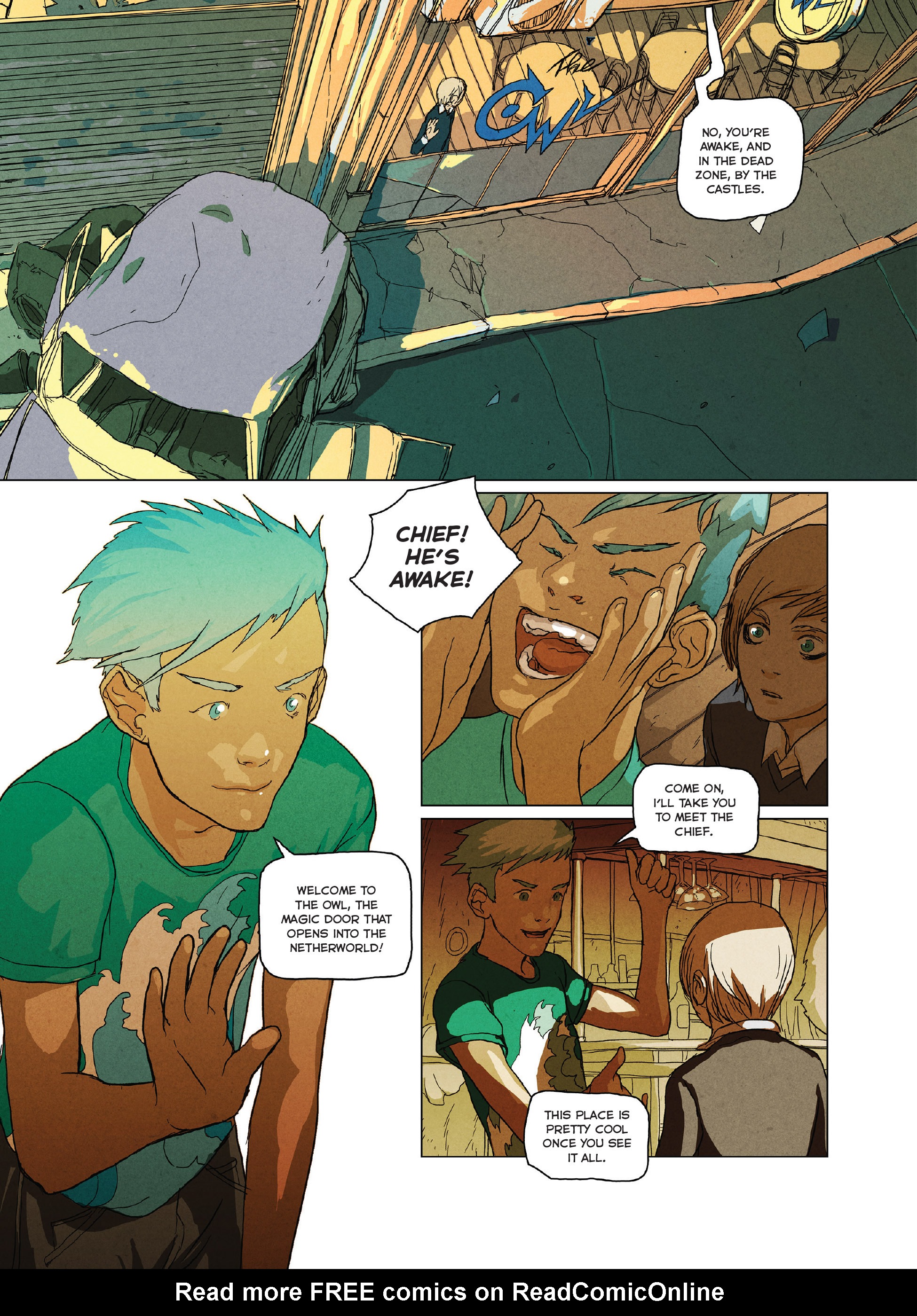 Read online Golem comic -  Issue #3 - 22