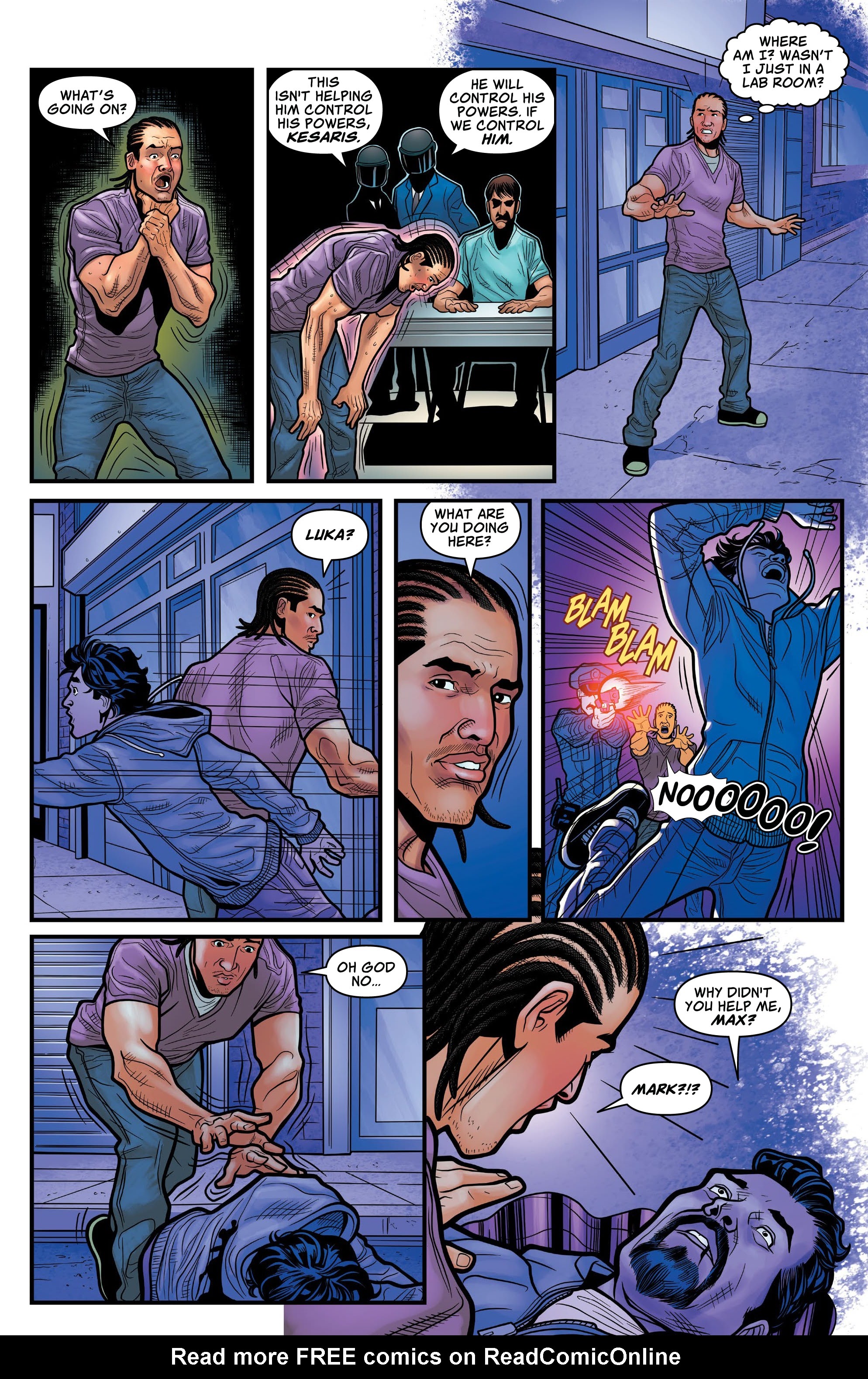 Read online PhenomX comic -  Issue #2 - 6