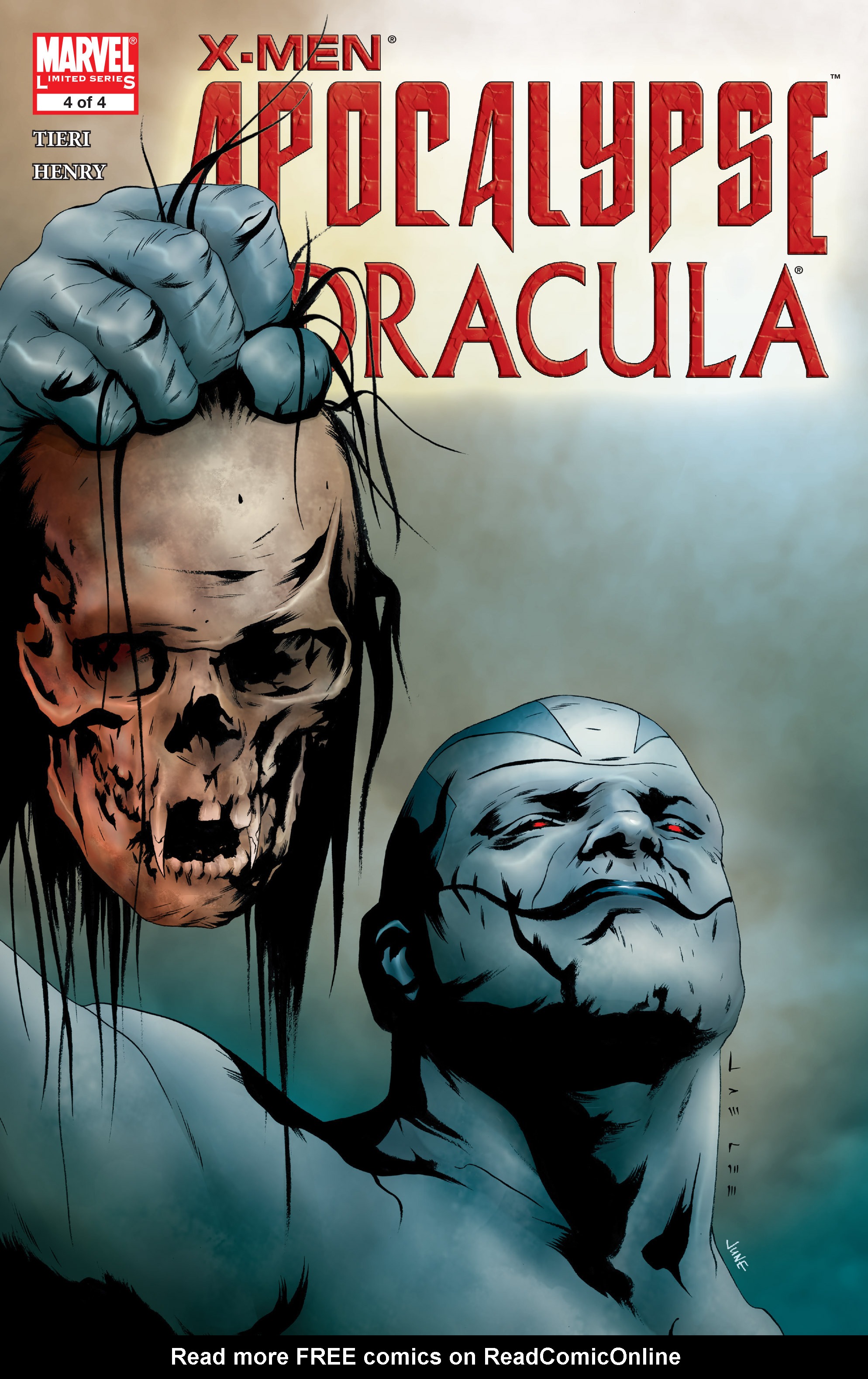Read online X-Men: Apocalypse/Dracula comic -  Issue #4 - 1