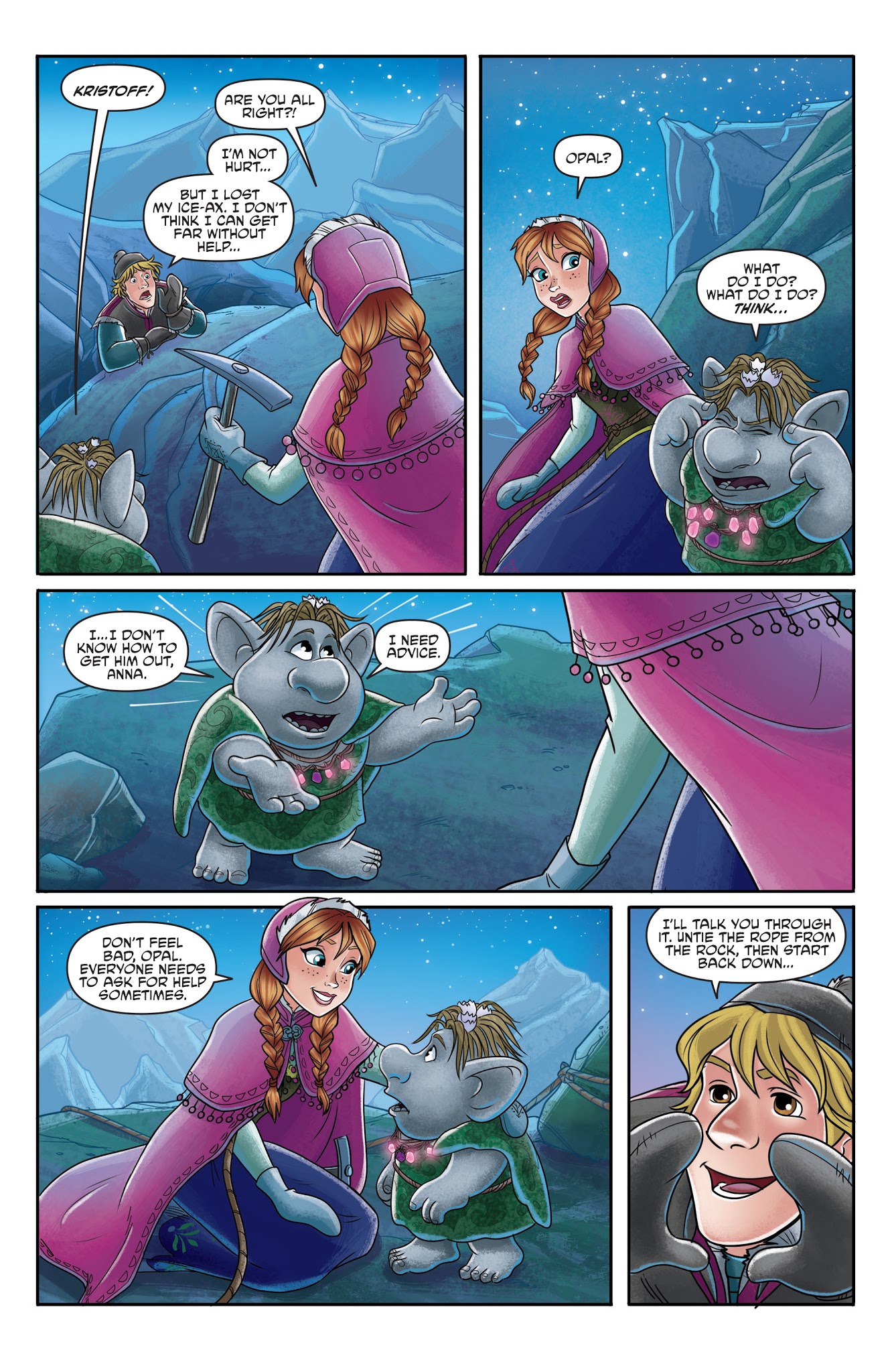 Read online Disney Frozen comic -  Issue #4 - 8