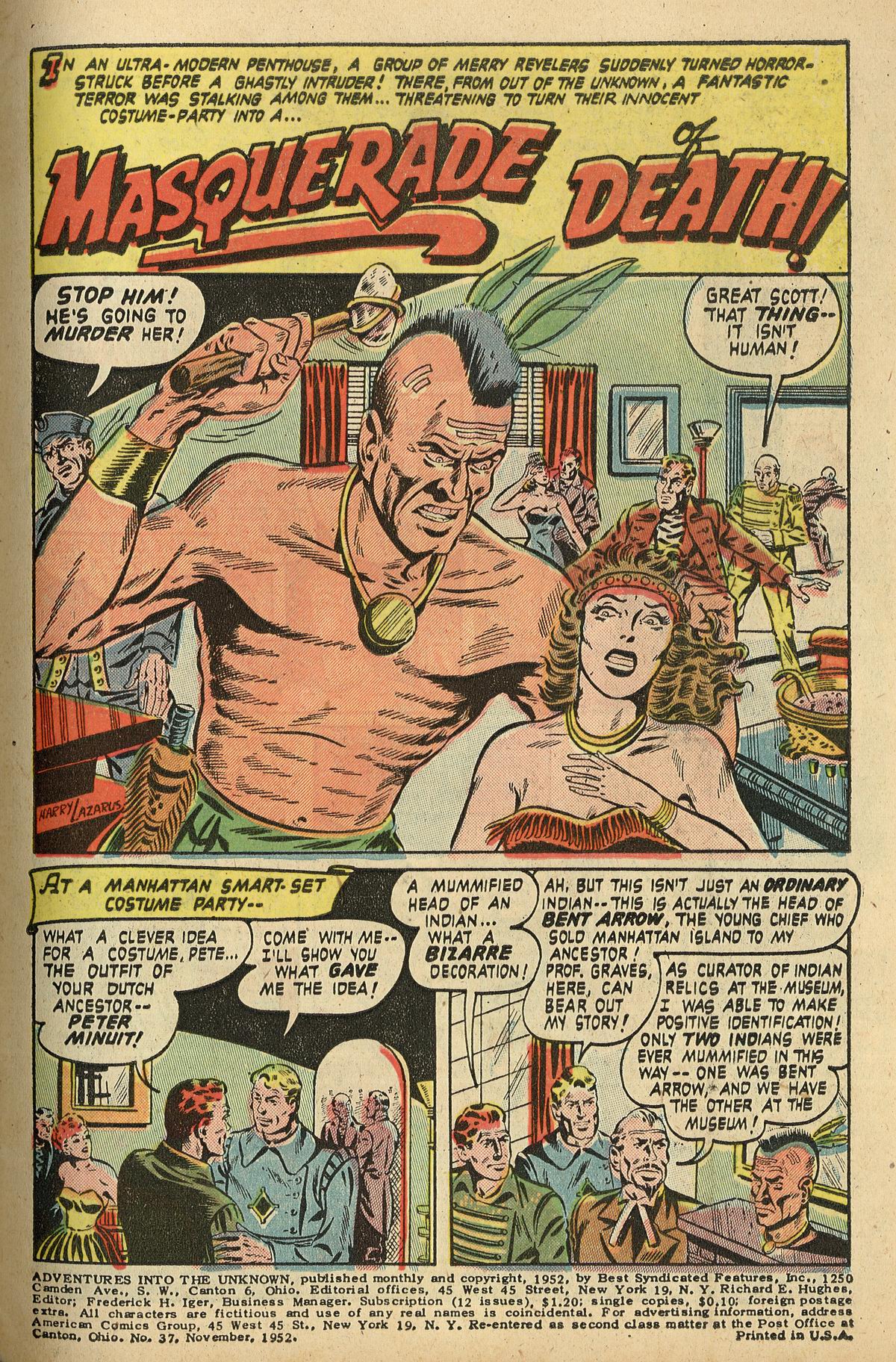 Read online Adventures Into The Unknown comic -  Issue #37 - 3