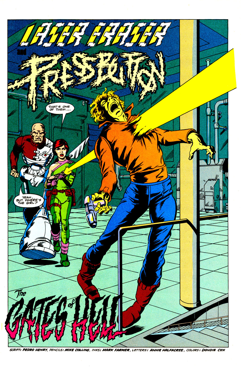 Read online Laser Eraser and Pressbutton comic Issue 5