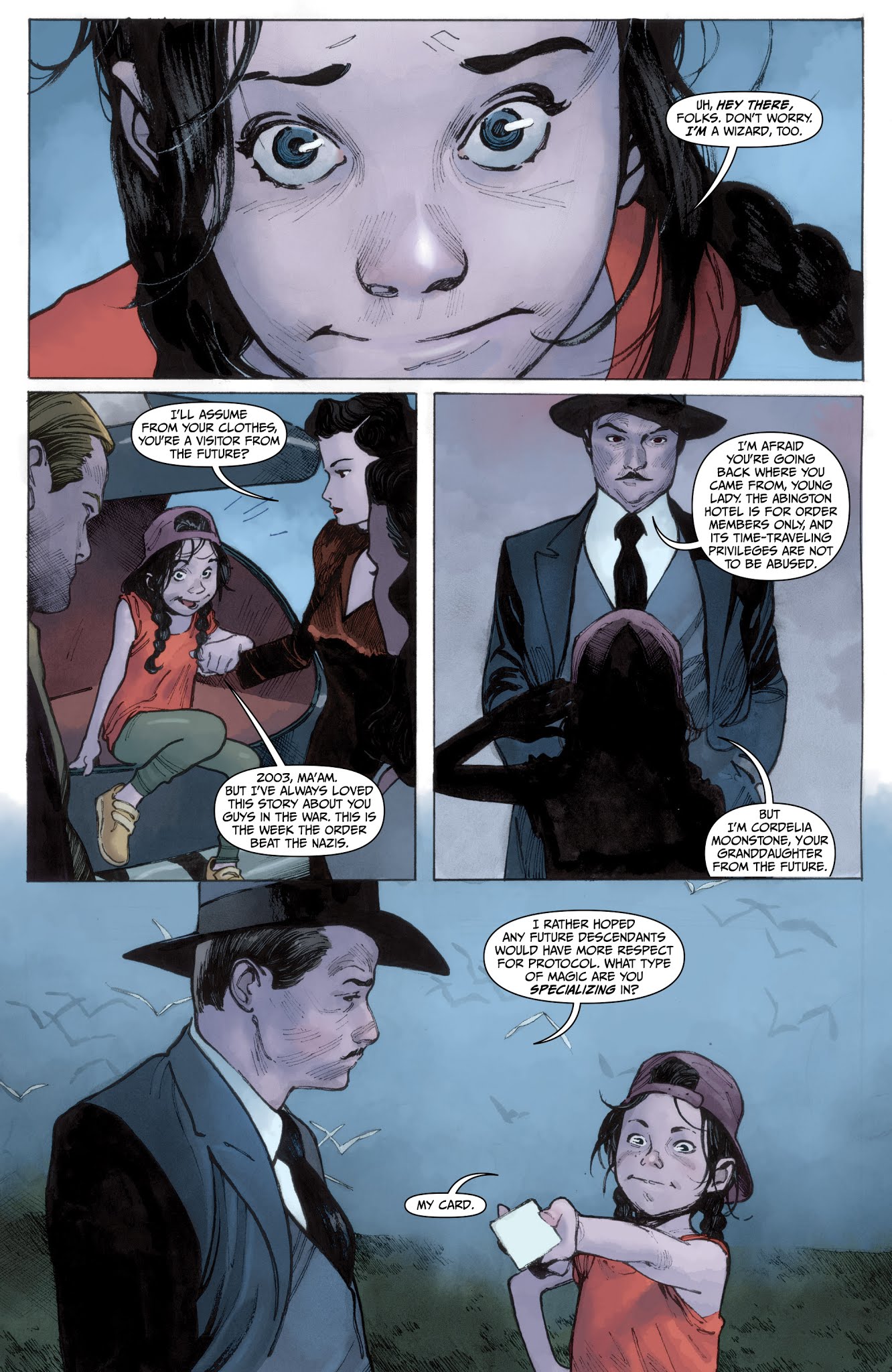 Read online The Magic Order comic -  Issue #4 - 5