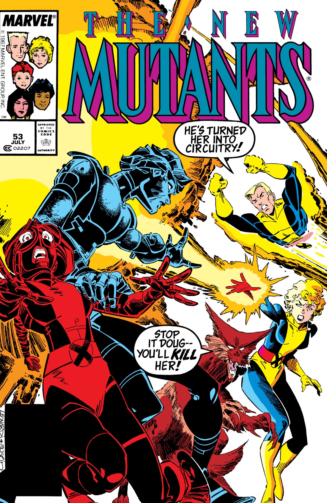 Read online New Mutants Classic comic -  Issue # TPB 7 - 179