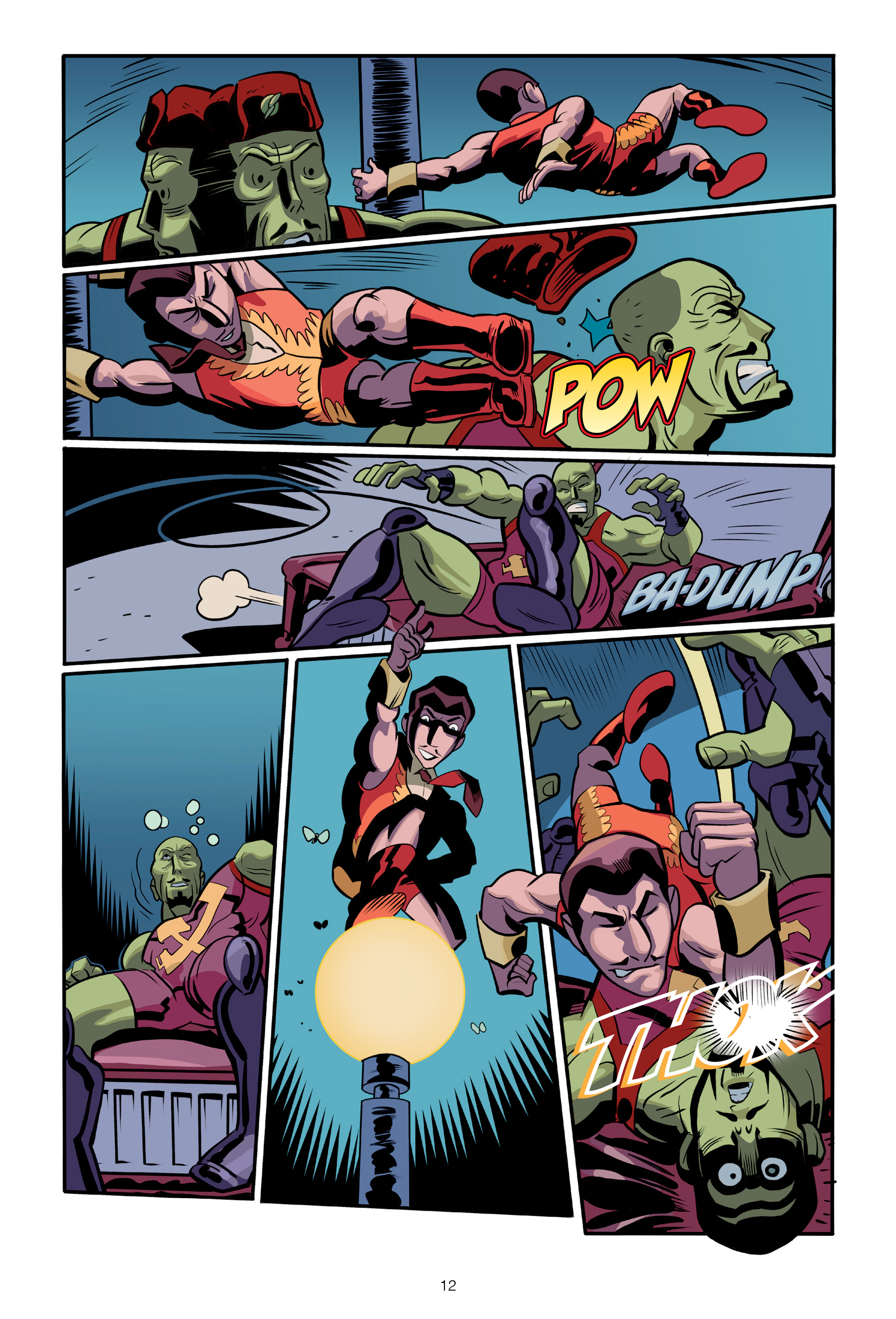 Read online Invasion from Planet Wrestletopia comic -  Issue #3 - 12