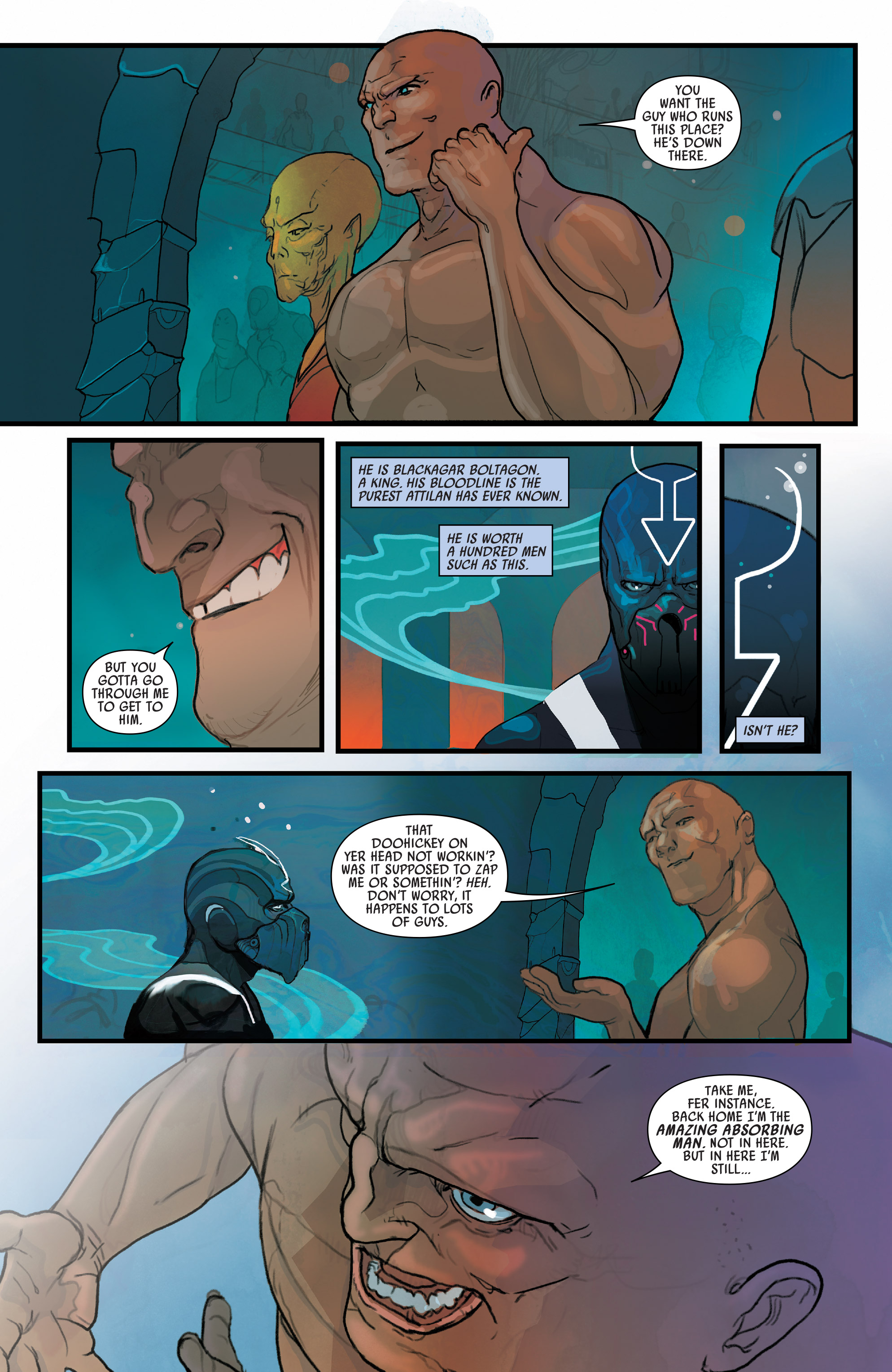 Read online Black Bolt comic -  Issue #1 - 14