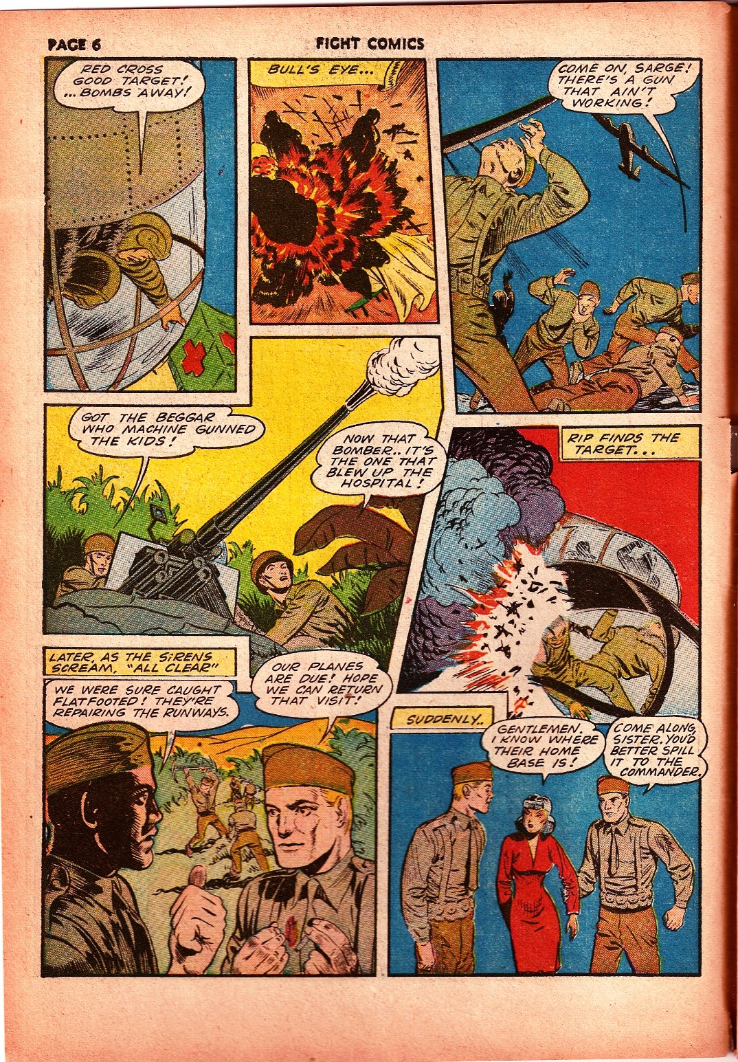 Read online Fight Comics comic -  Issue #26 - 8