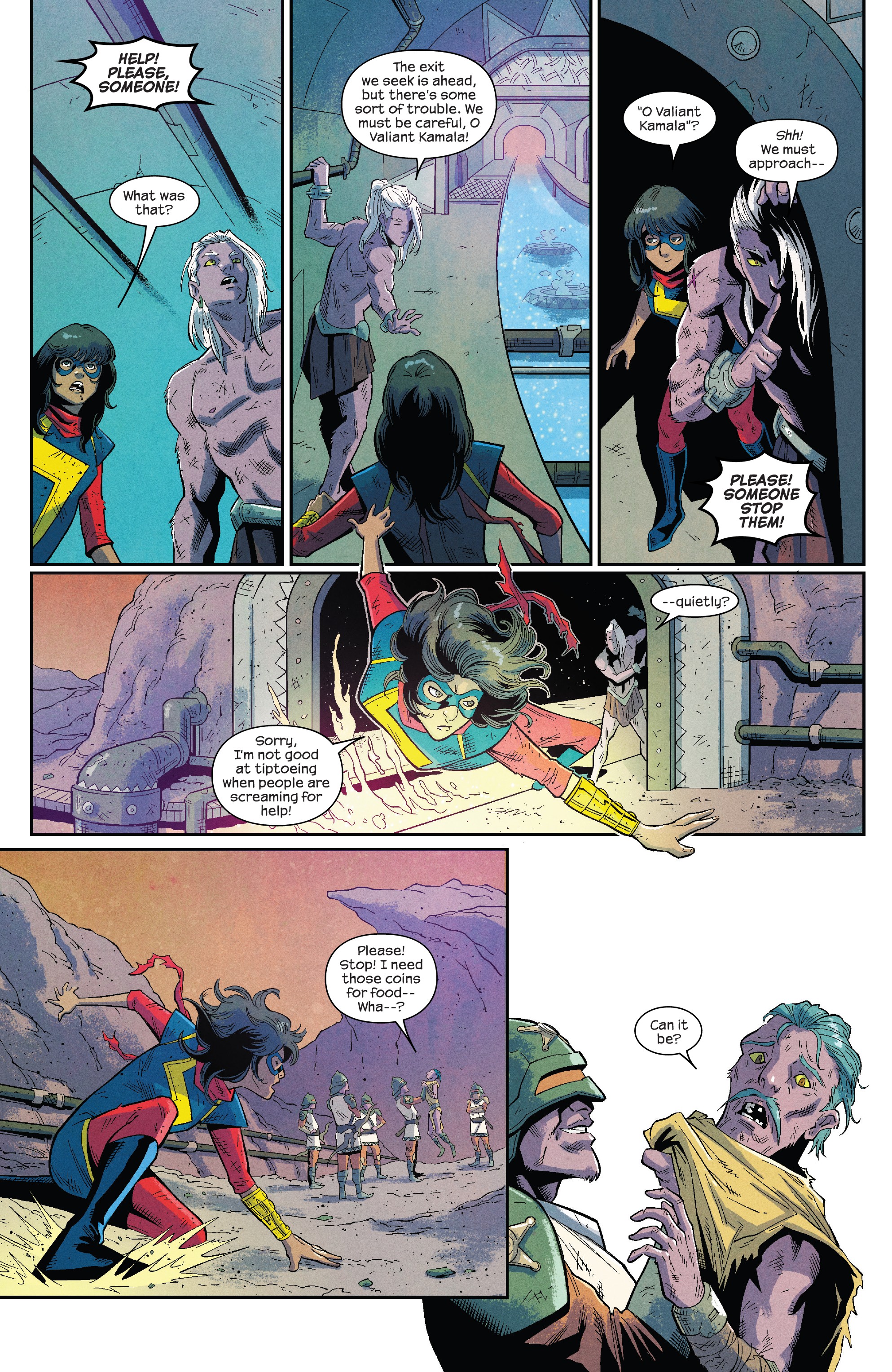 Read online Magnificent Ms. Marvel comic -  Issue #4 - 10