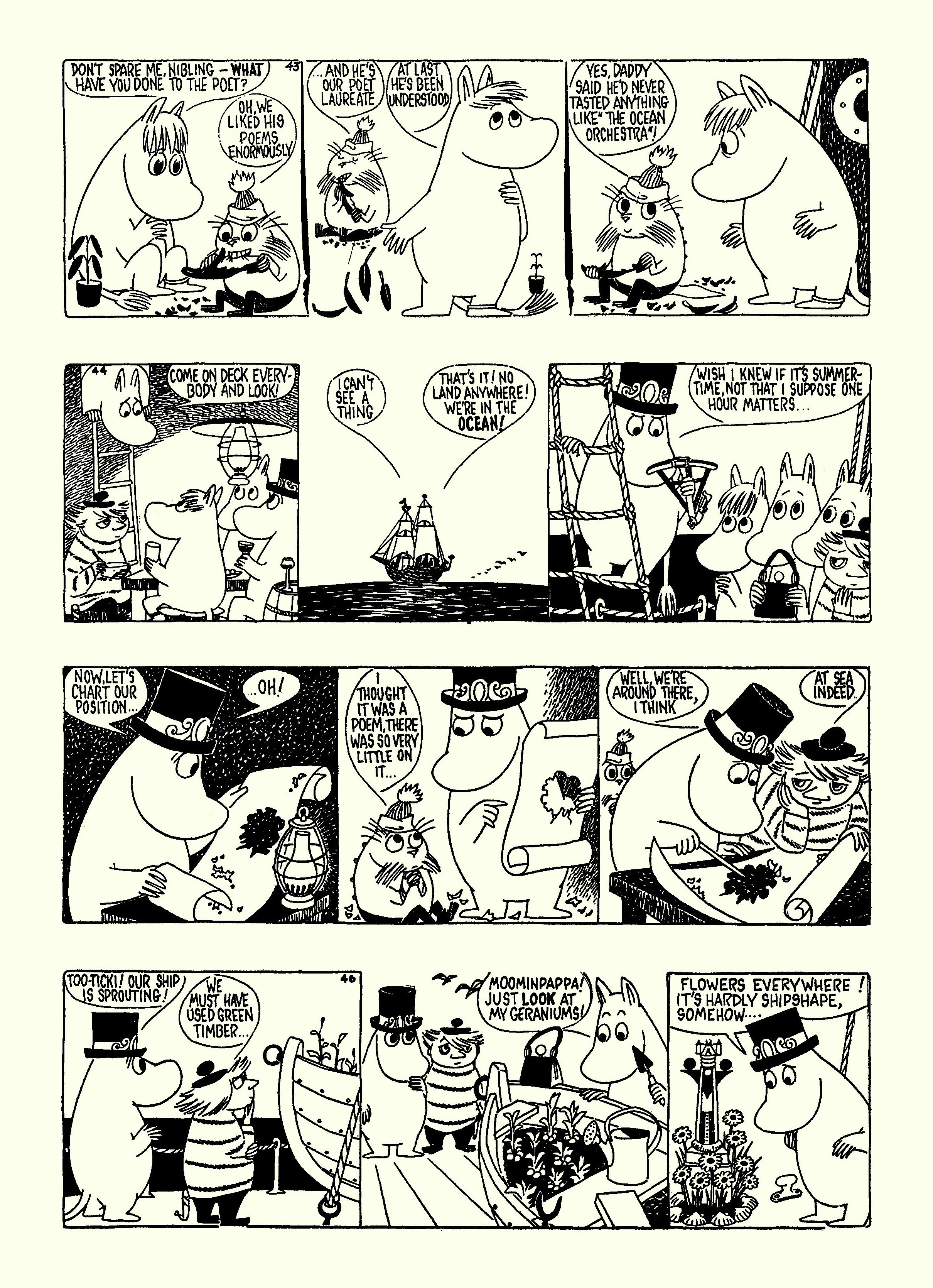 Read online Moomin: The Complete Tove Jansson Comic Strip comic -  Issue # TPB 5 - 42