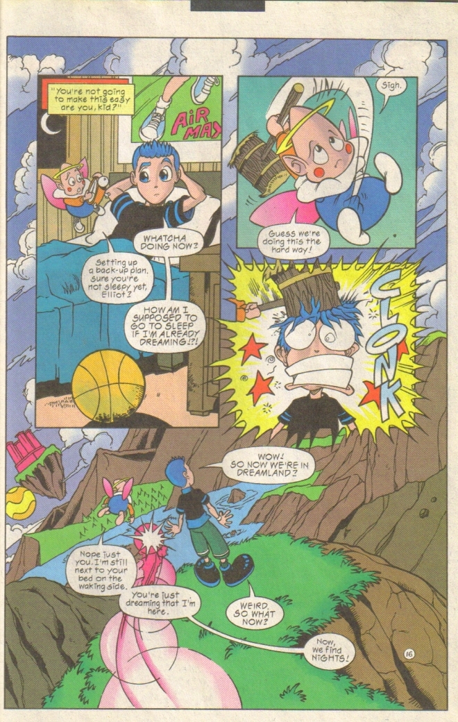 Read online NiGHTS into Dreams... comic -  Issue #1 - 18
