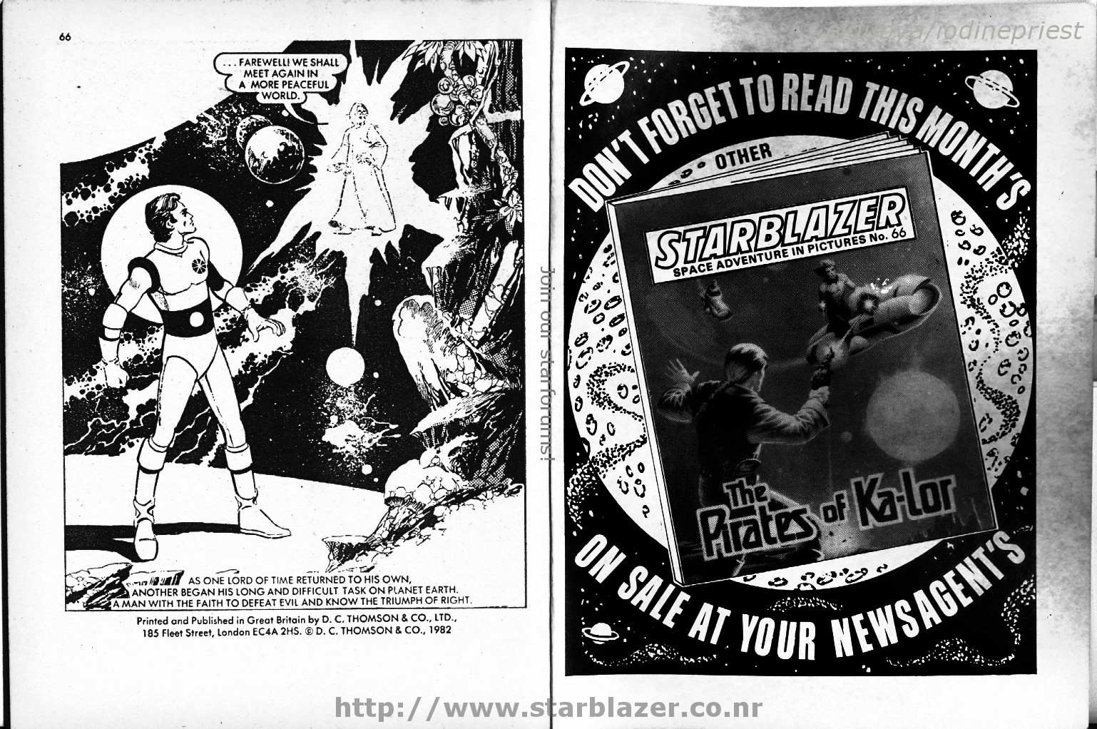 Read online Starblazer comic -  Issue #67 - 35