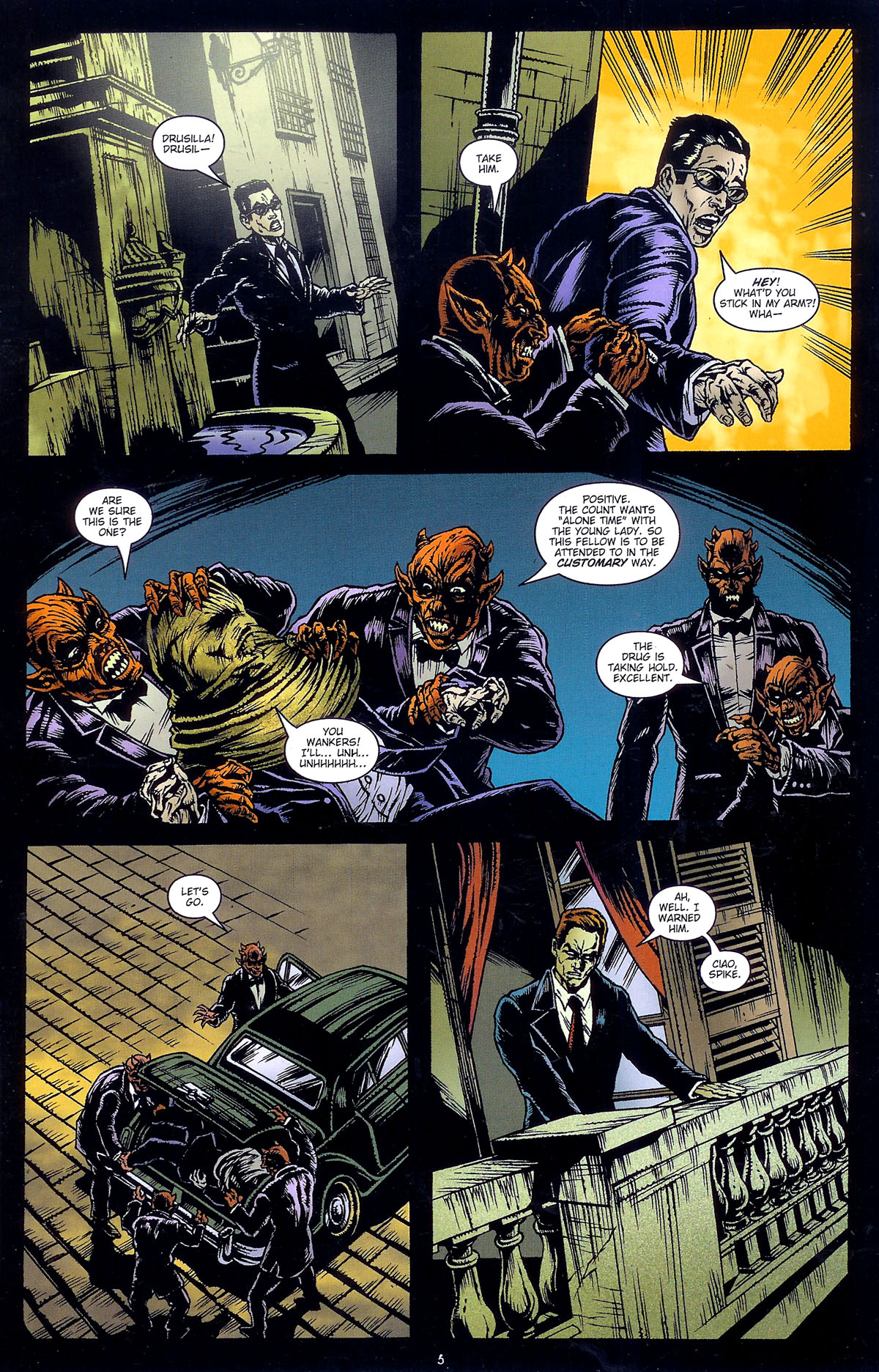 Read online Spike vs. Dracula comic -  Issue #4 - 7