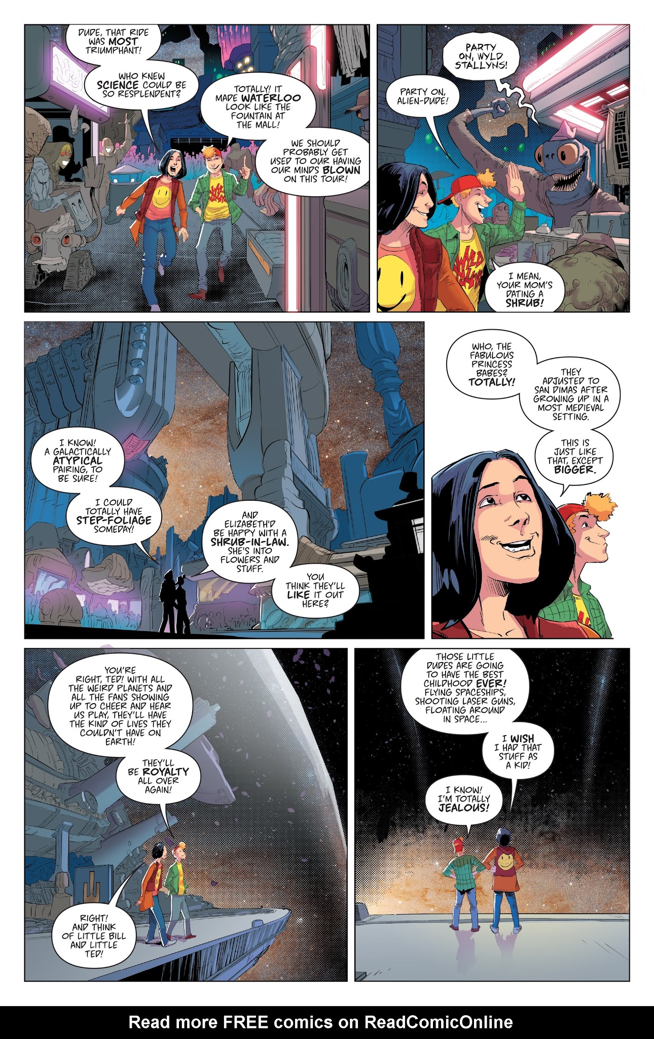 Read online Bill & Ted Save the Universe comic -  Issue #3 - 20