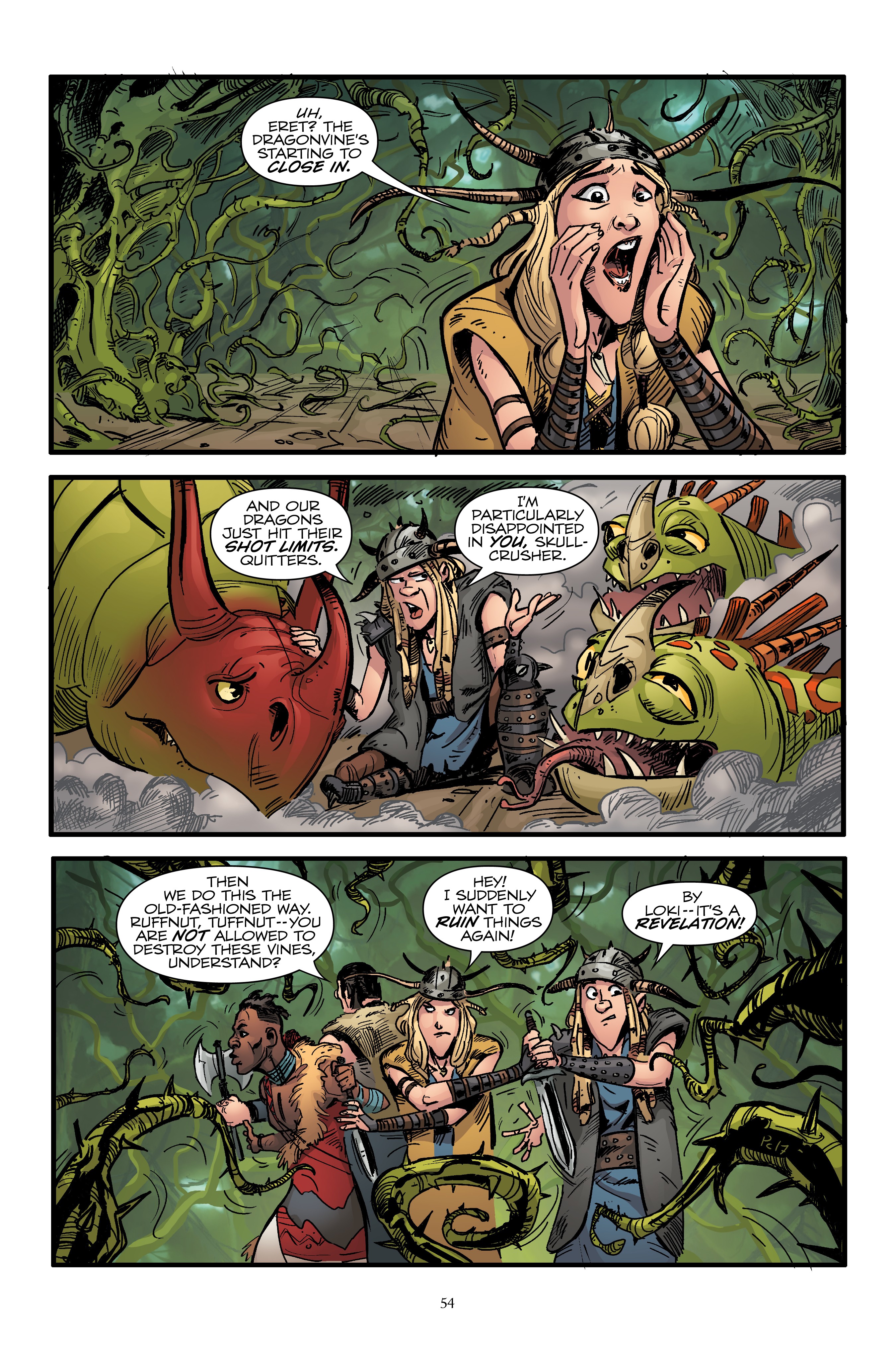 Read online How to Train Your Dragon: Dragonvine comic -  Issue # TPB - 54