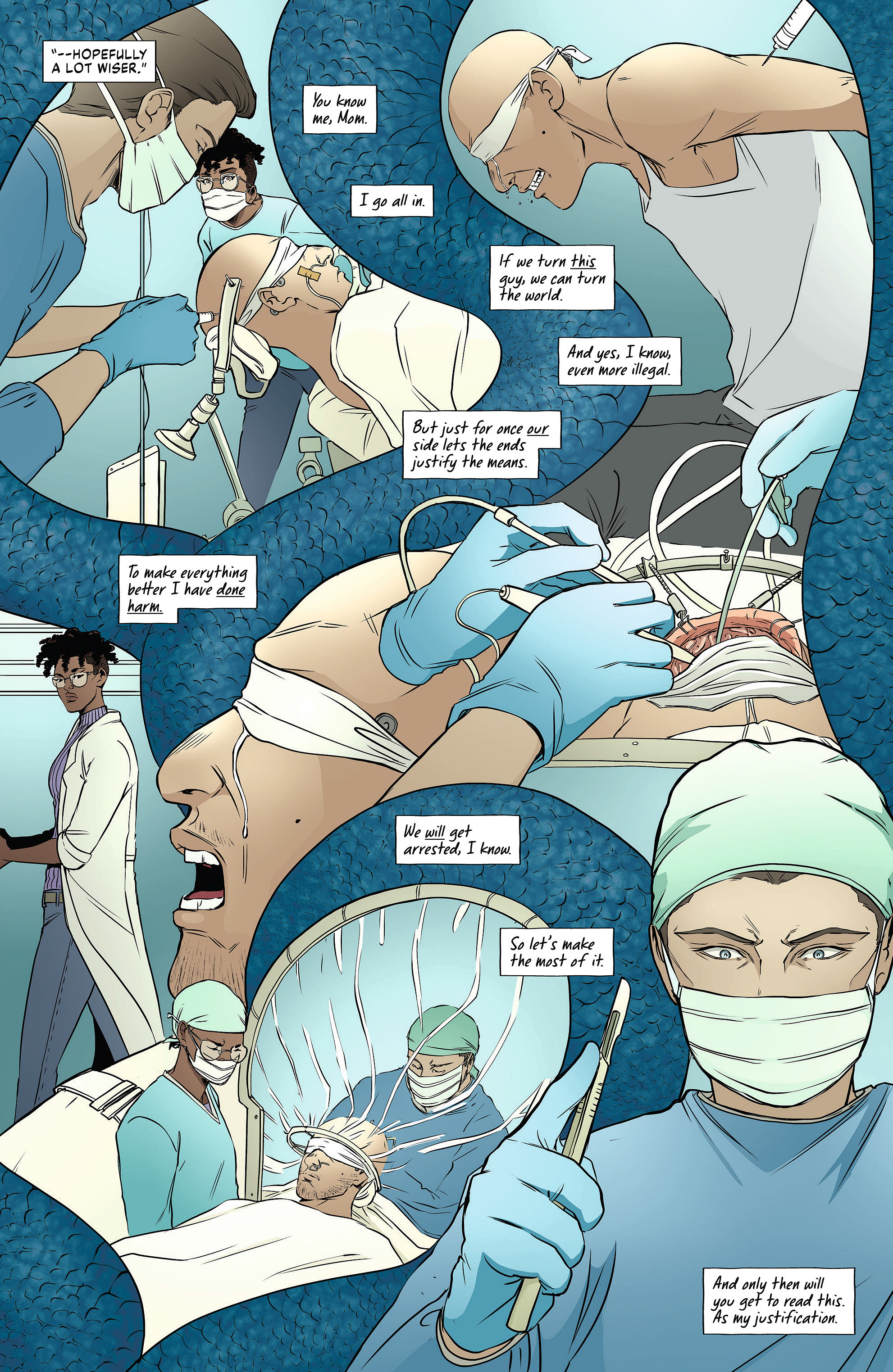 Read online The Modern Frankenstein comic -  Issue #3 - 7