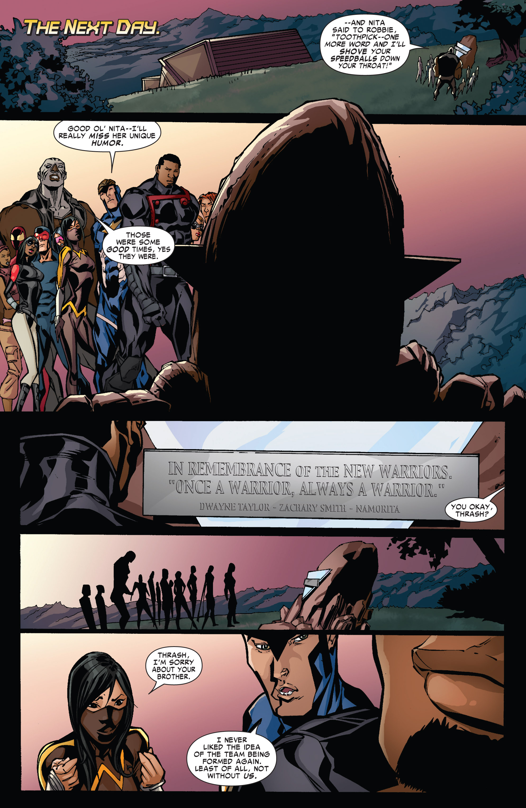 Read online New Warriors (2007) comic -  Issue #15 - 23