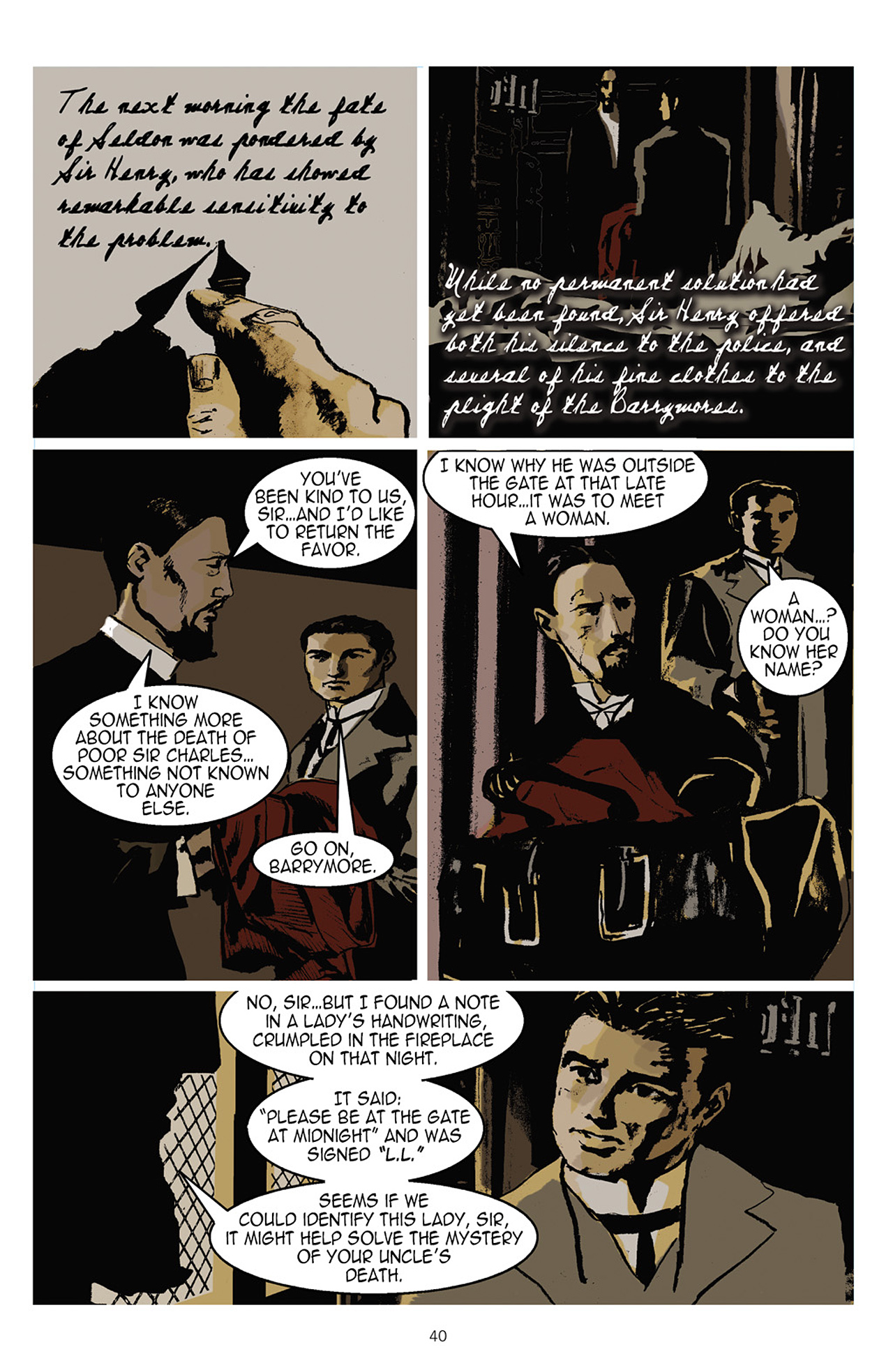 Read online The Hound of the Baskervilles comic -  Issue # TPB - 41