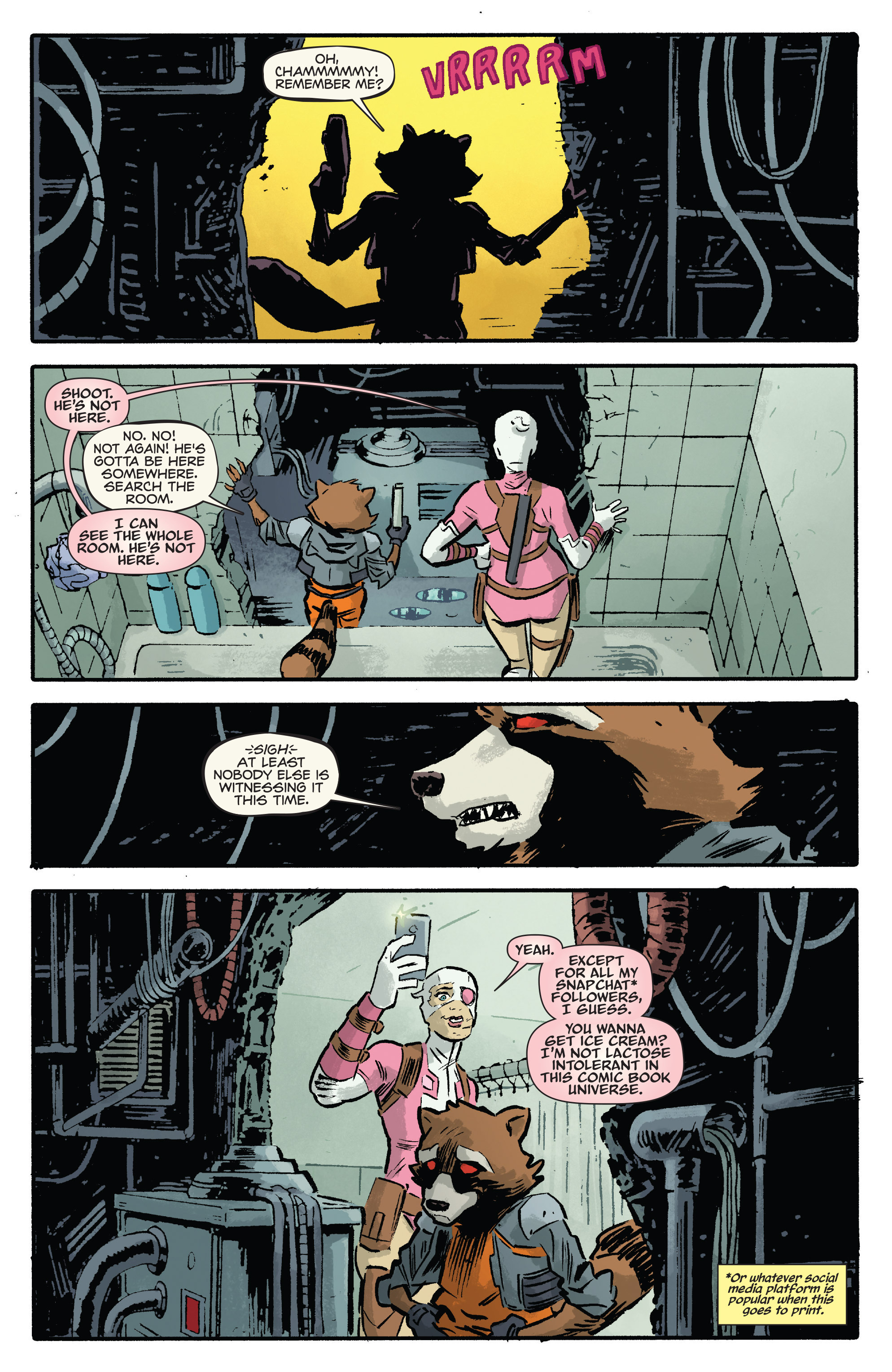 Read online Rocket Raccoon & Groot comic -  Issue #9 - 8