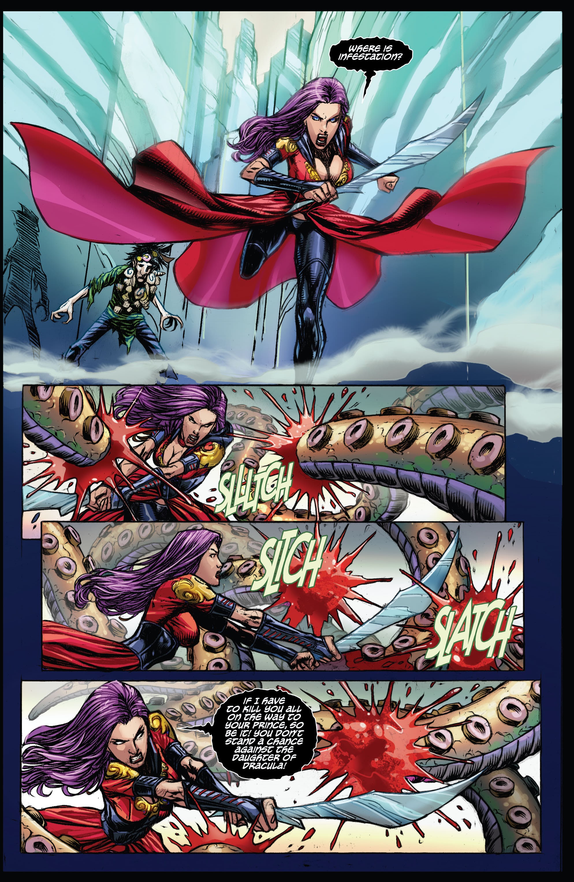 Read online Grimm Universe Presents Quarterly: Dracula's Daughter comic -  Issue # TPB - 24