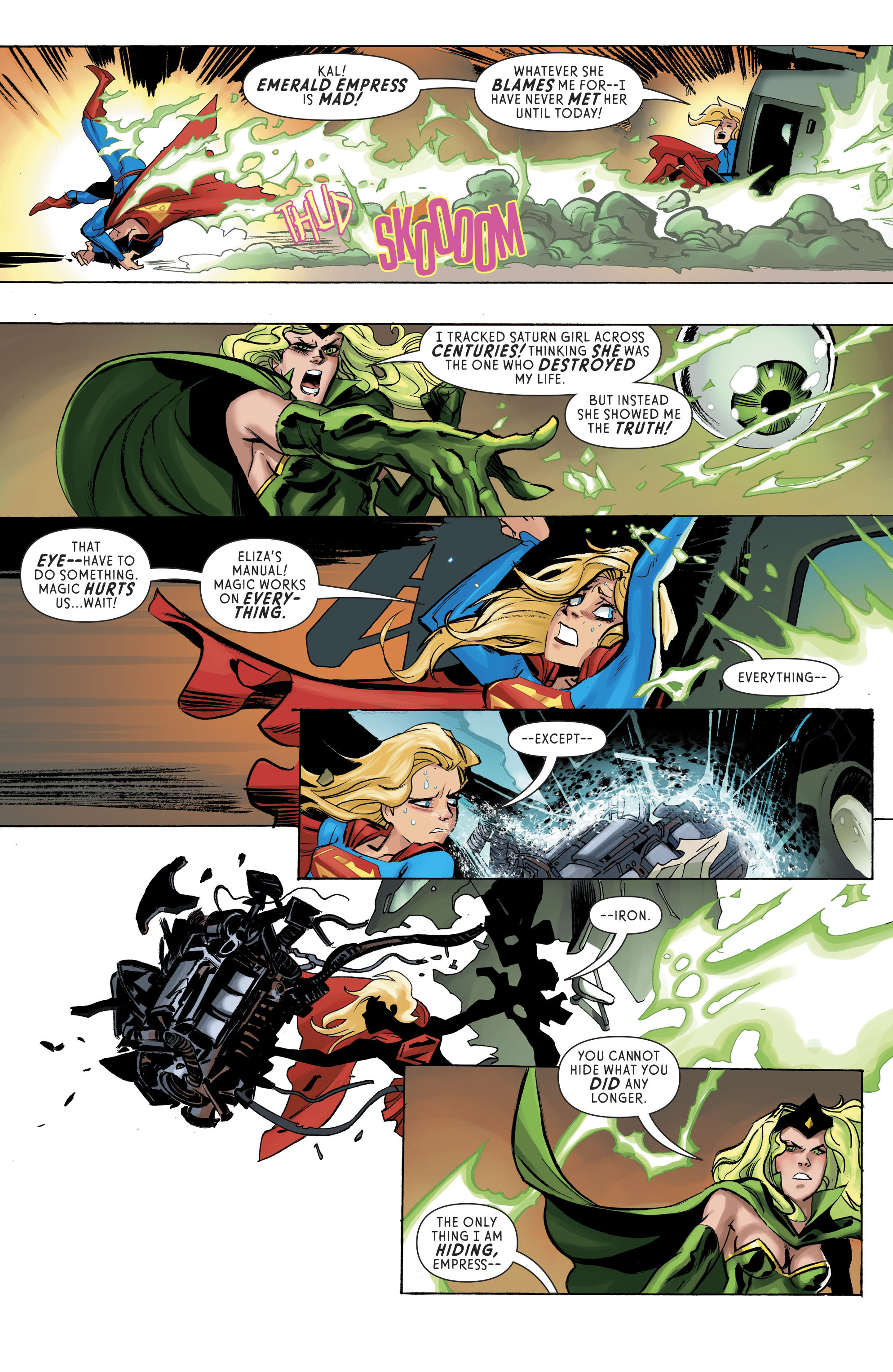 Read online Supergirl (2016) comic -  Issue #8 - 8