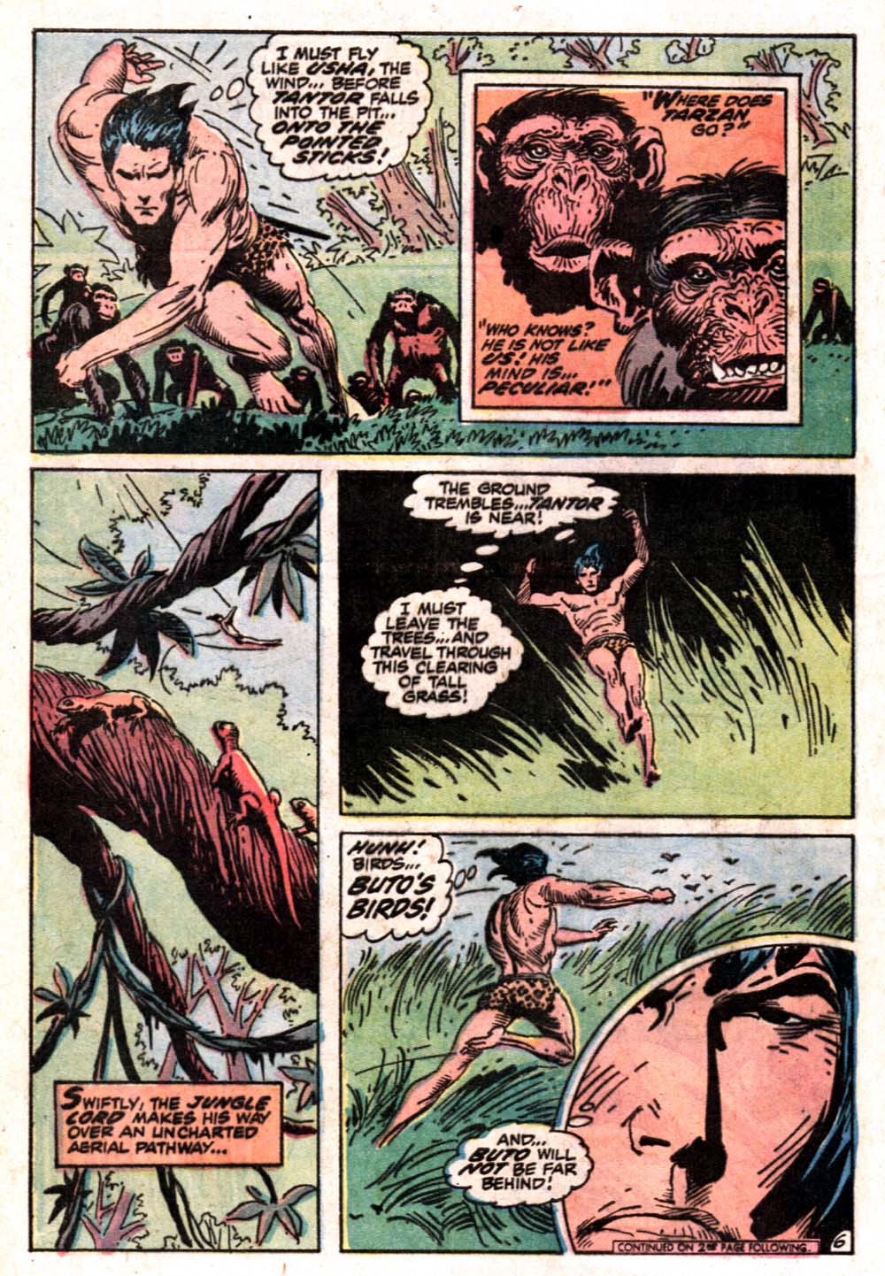 Read online Tarzan (1972) comic -  Issue #212 - 8