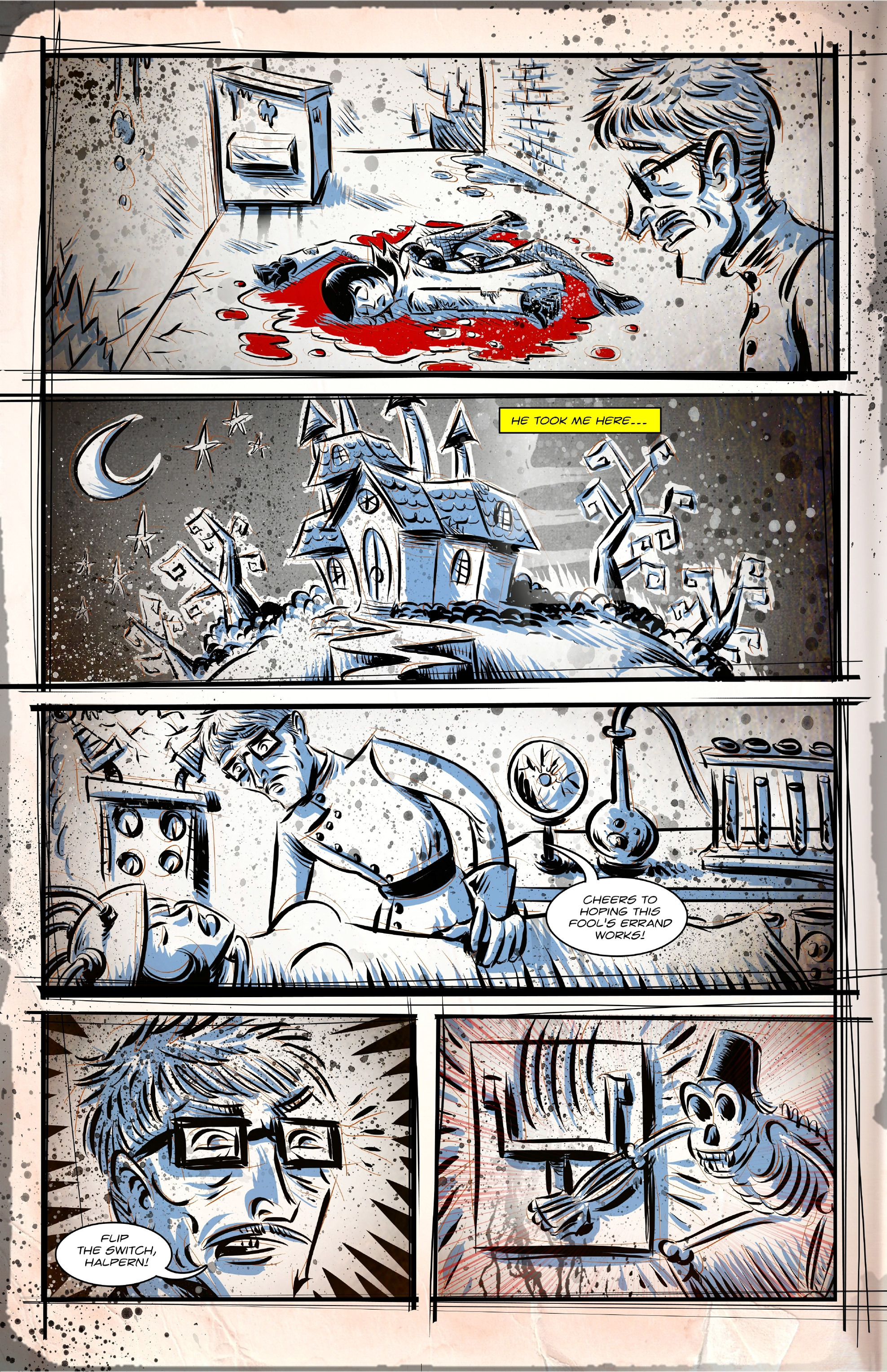 Read online Frankenbabe comic -  Issue #1 - 14