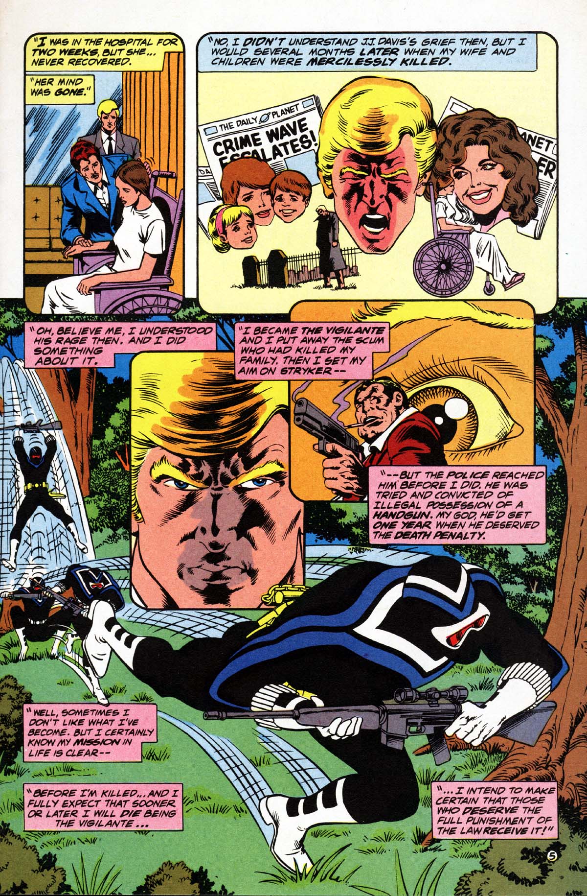 Read online Vigilante (1983) comic -  Issue #3 - 6