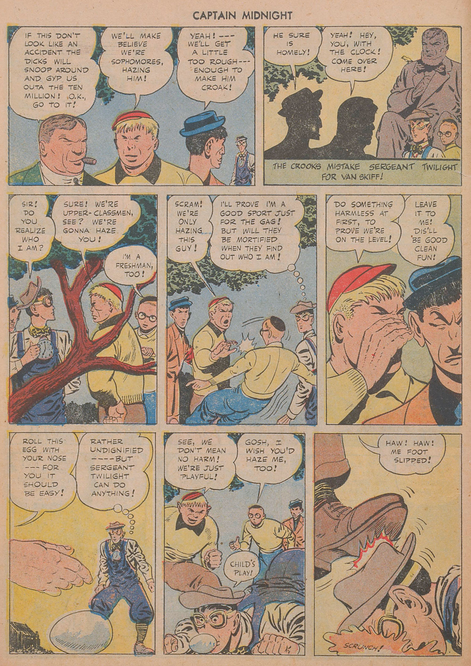 Read online Captain Midnight (1942) comic -  Issue #30 - 18