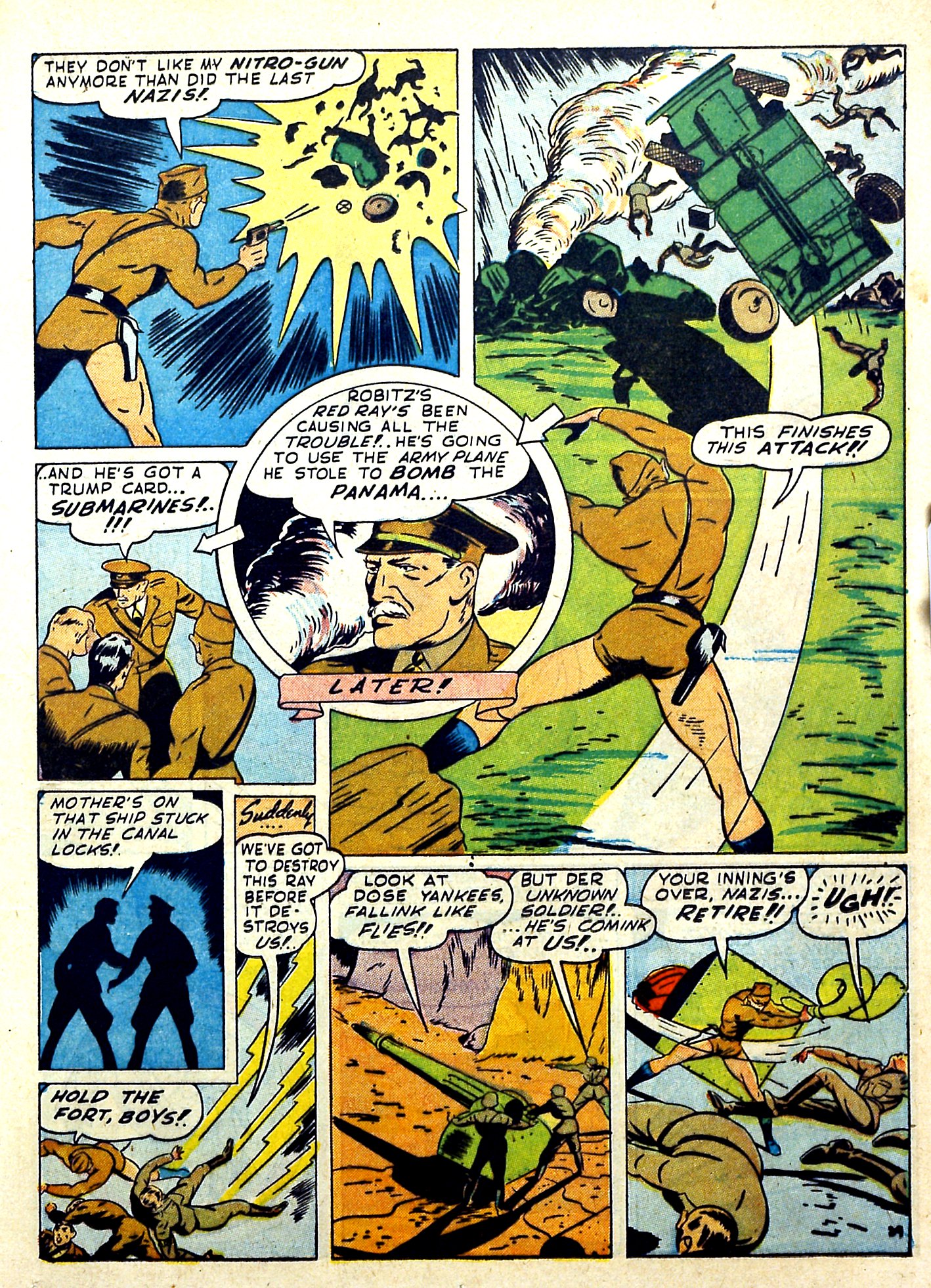 Read online Our Flag Comics comic -  Issue #3 - 30
