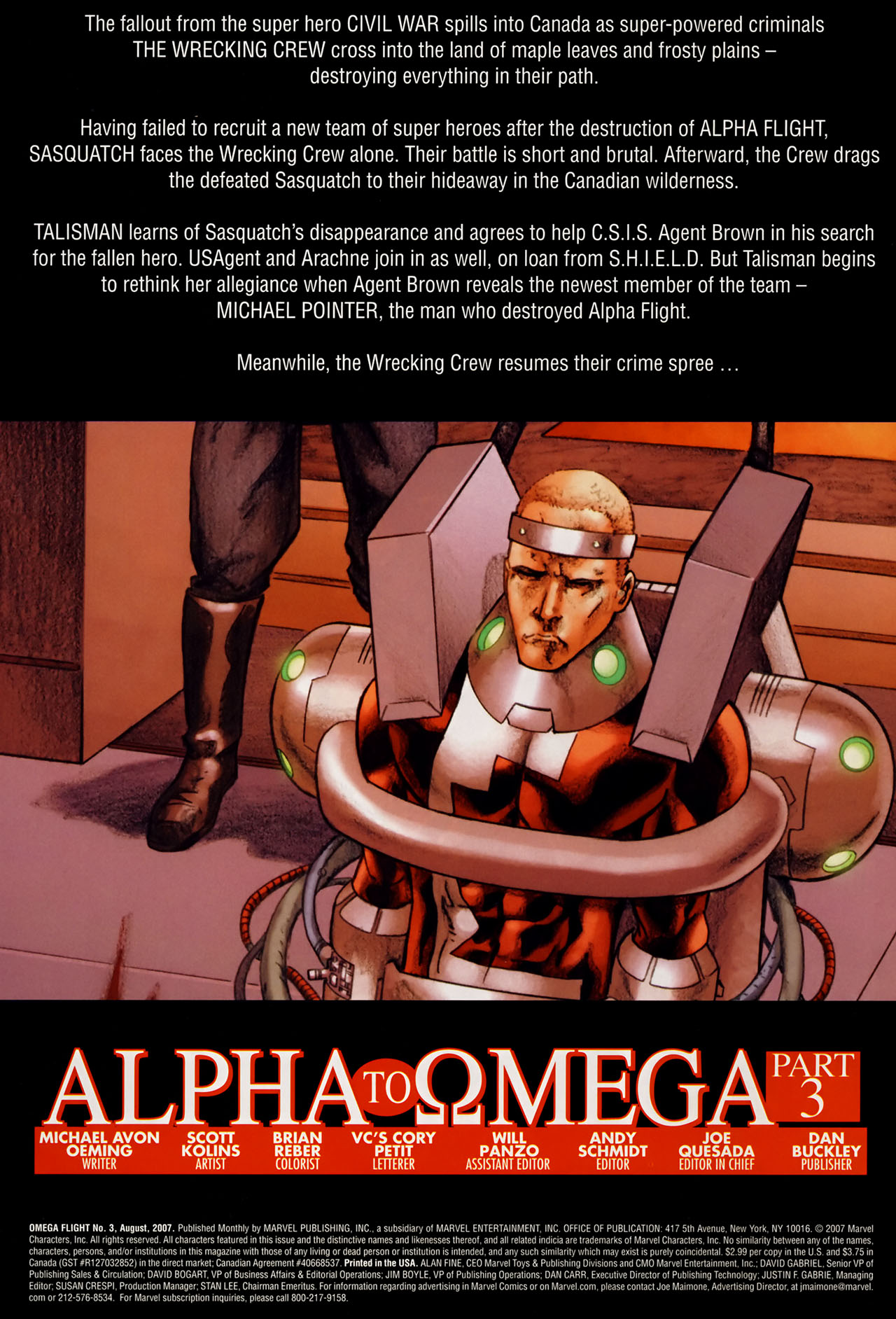 Read online Omega Flight comic -  Issue #3 - 4