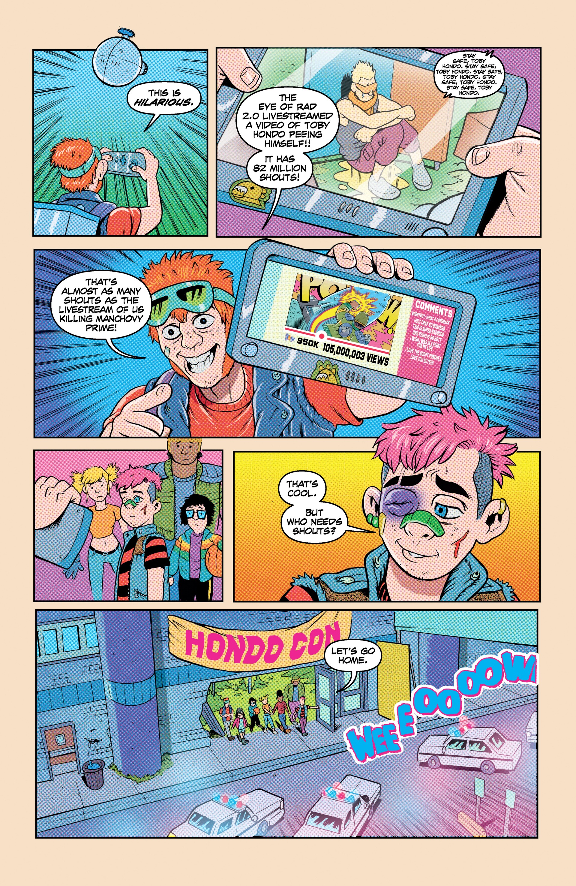 Read online Into Radness comic -  Issue # TPB - 110