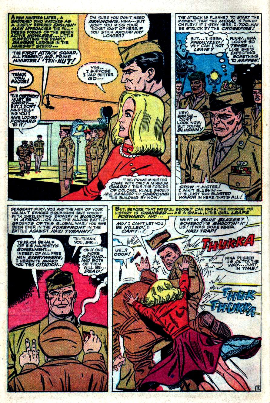 Read online Sgt. Fury comic -  Issue #41 - 16