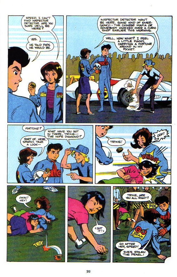Read online Speed Racer (1987) comic -  Issue #33 - 10