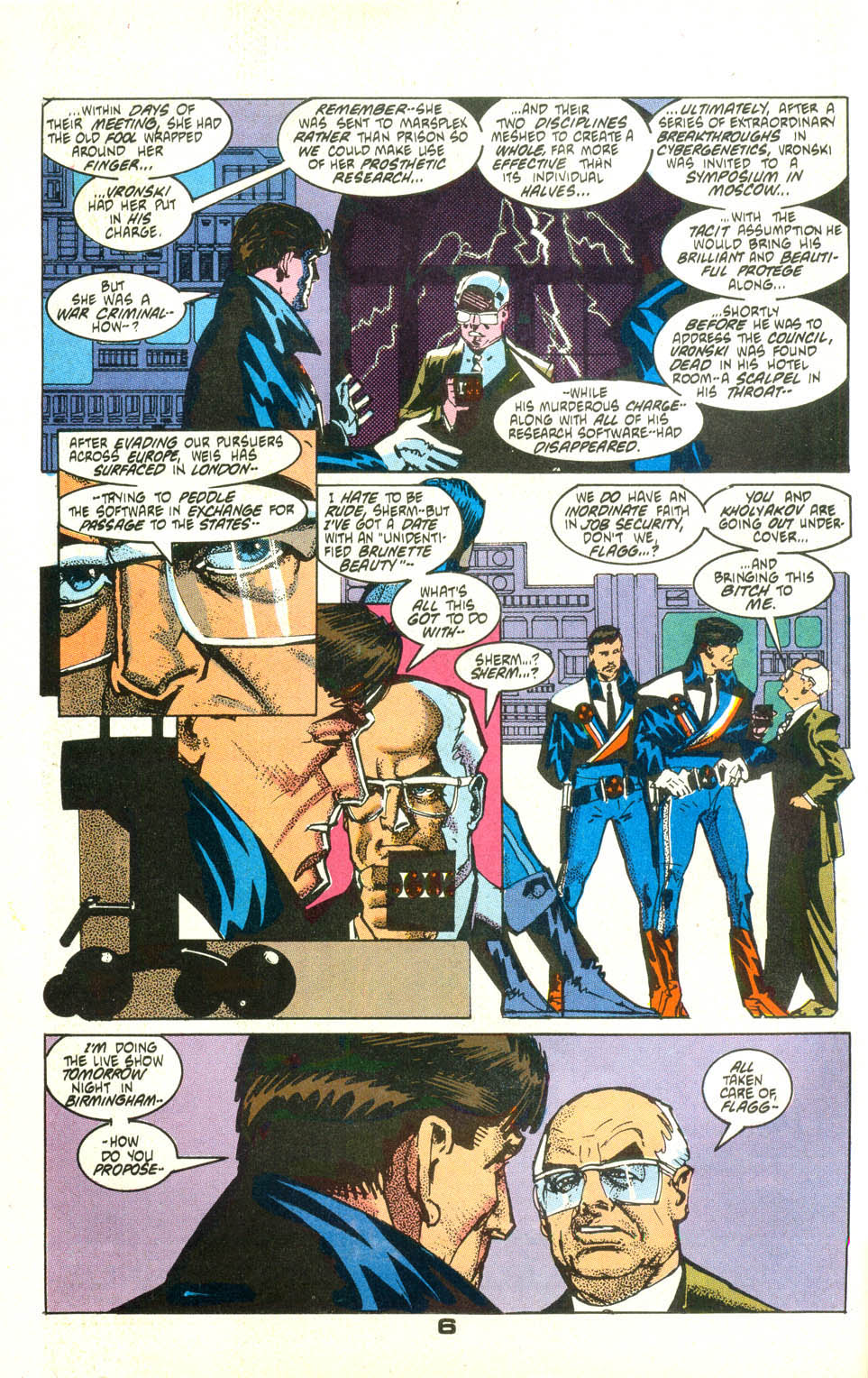 Read online American Flagg! comic -  Issue #25 - 7