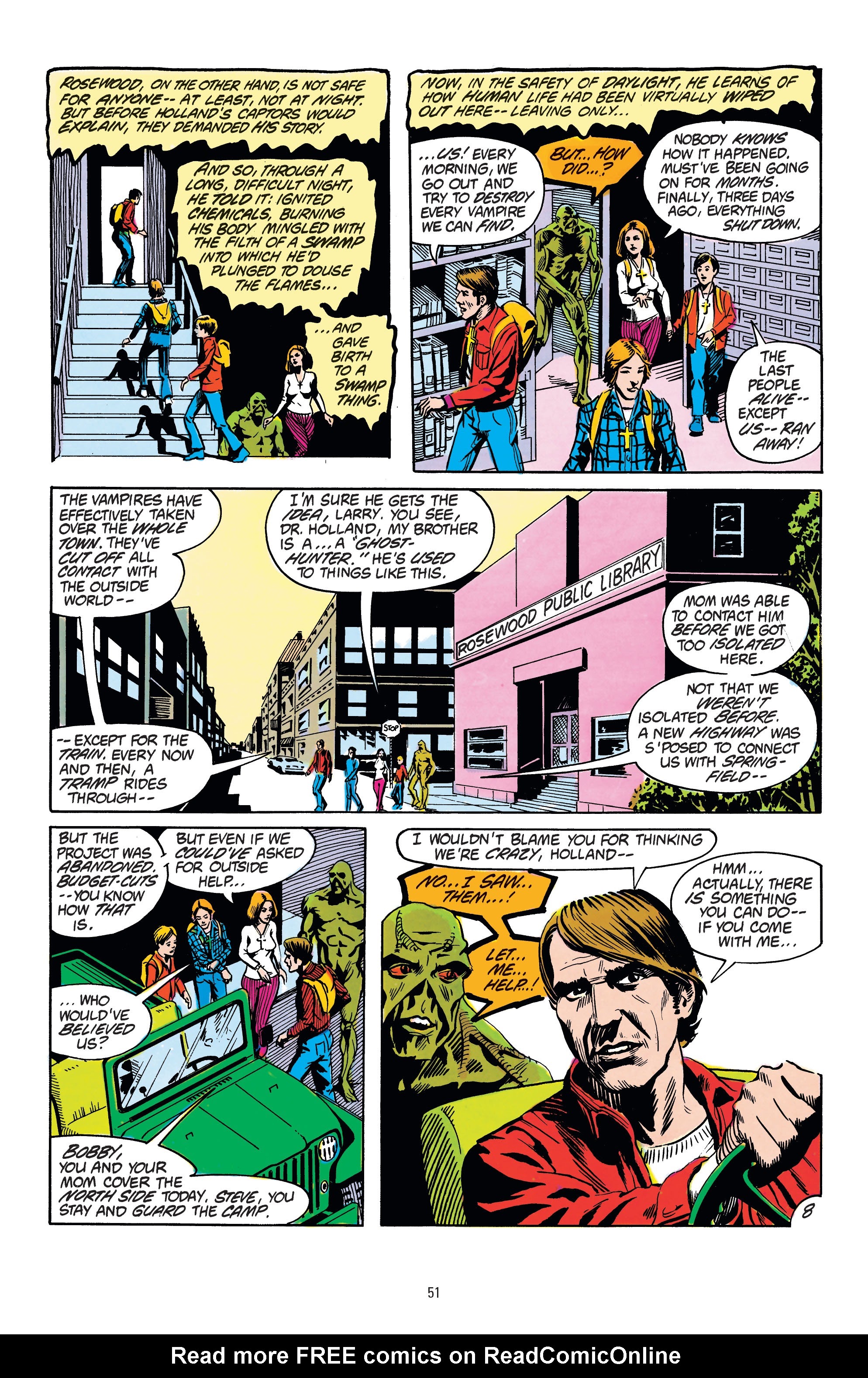 Read online Swamp Thing: The Bronze Age comic -  Issue # TPB 3 (Part 1) - 49