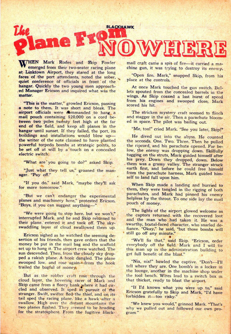 Read online Blackhawk (1957) comic -  Issue #30 - 22