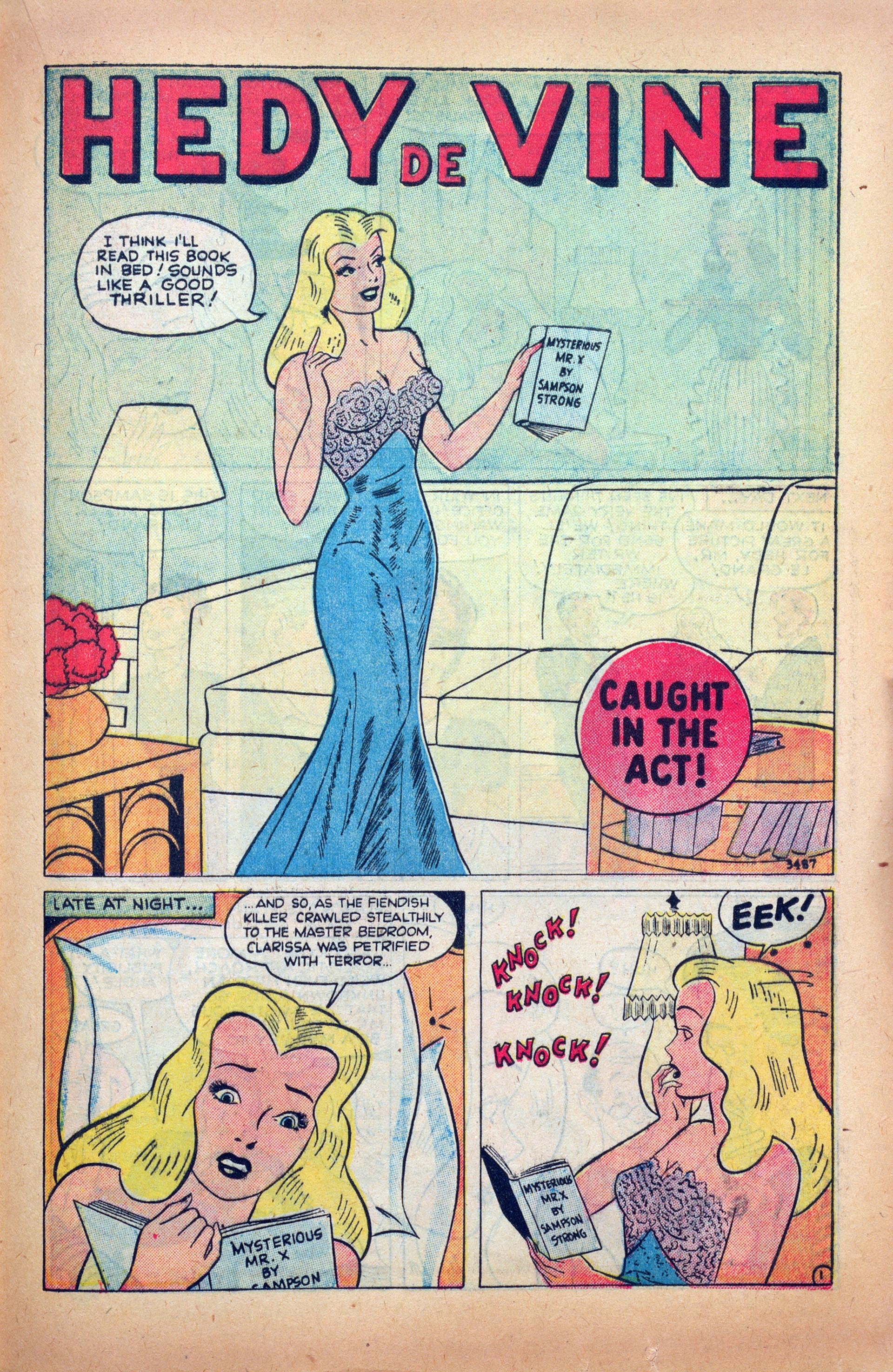 Read online Hedy Of Hollywood Comics comic -  Issue #38 - 29