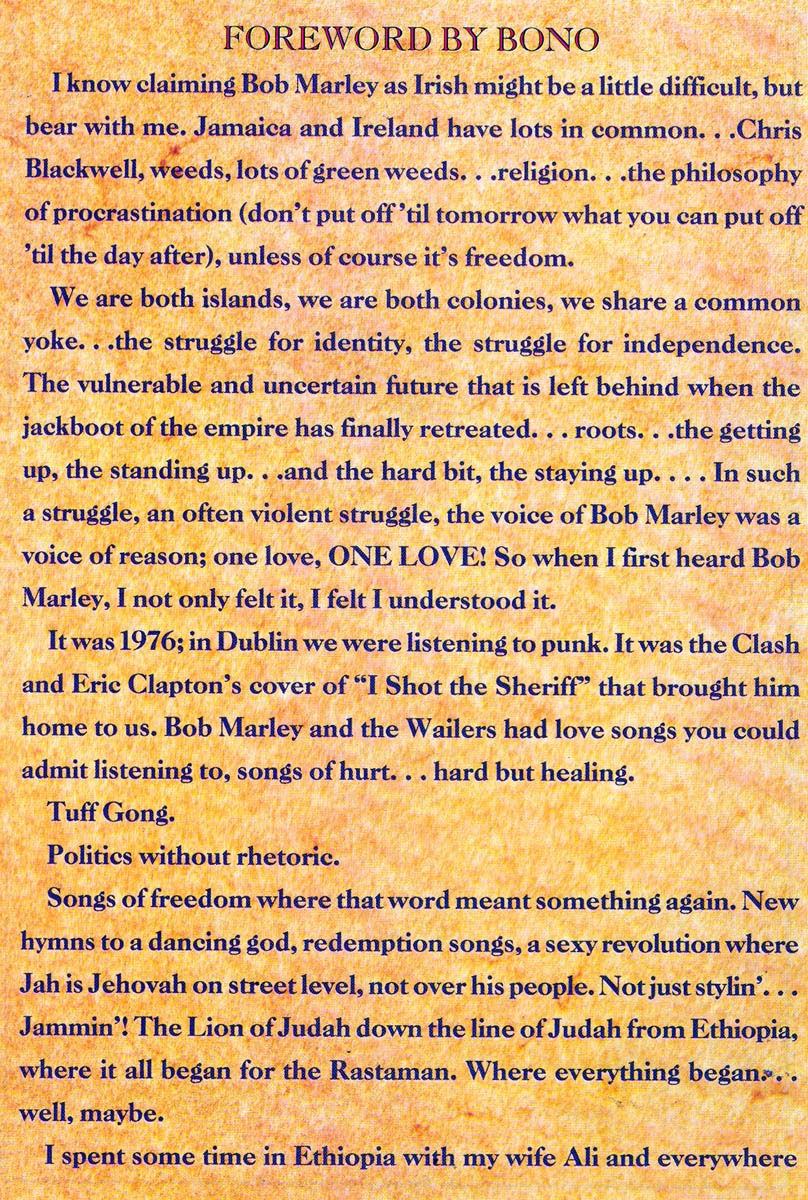 Read online Bob Marley: Tale of the Tuff Gong comic -  Issue #1 - 5