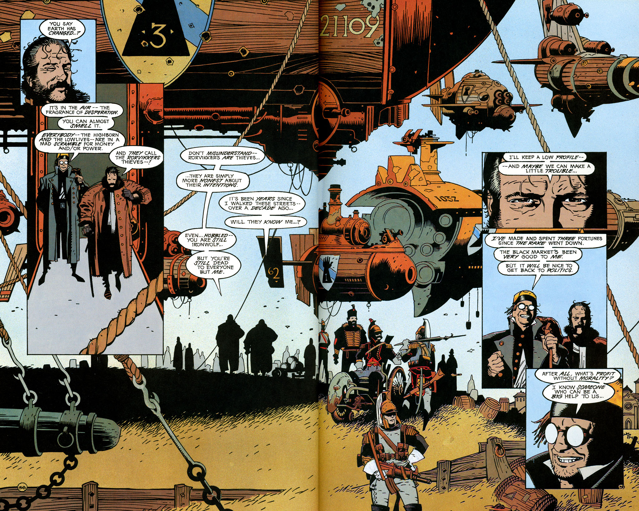 Read online Ironwolf -- Fires of the Revolution comic -  Issue # TPB - 42