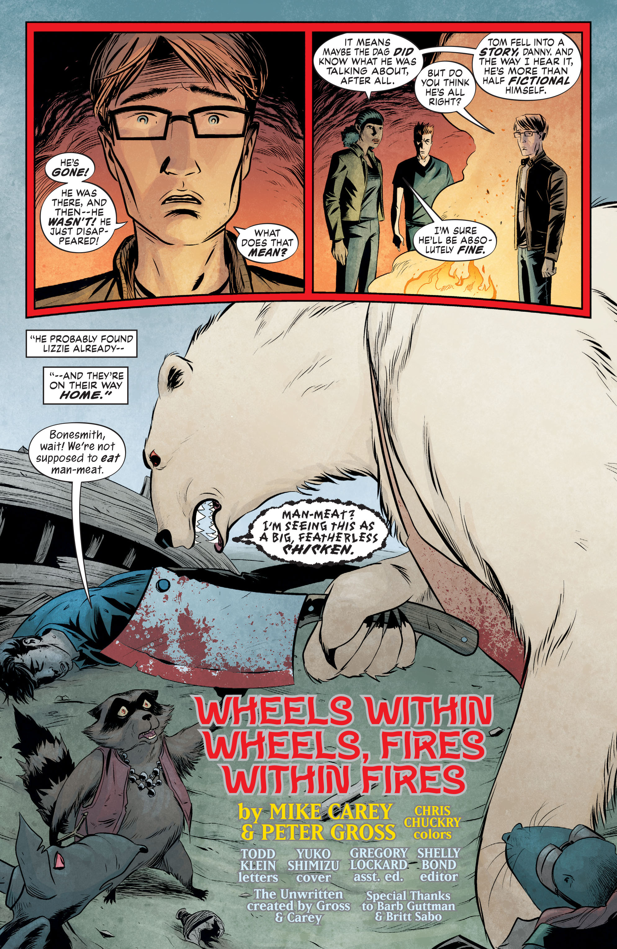 Read online The Unwritten comic -  Issue #43 - 2