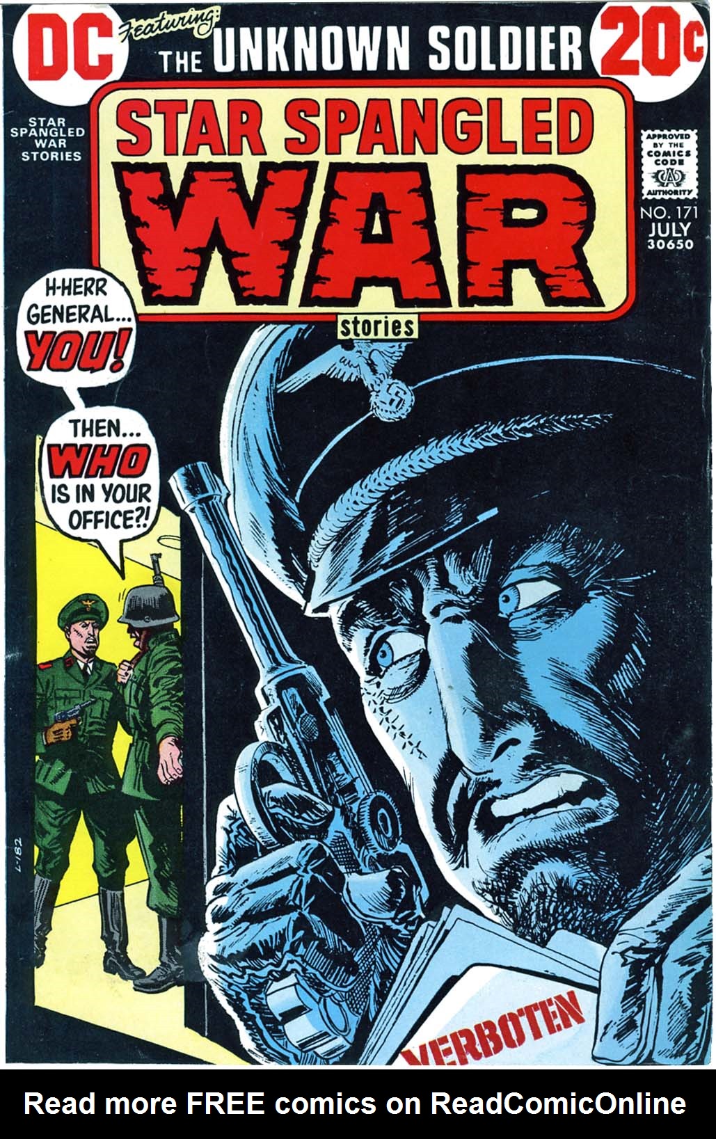 Read online Star Spangled War Stories (1952) comic -  Issue #171 - 1