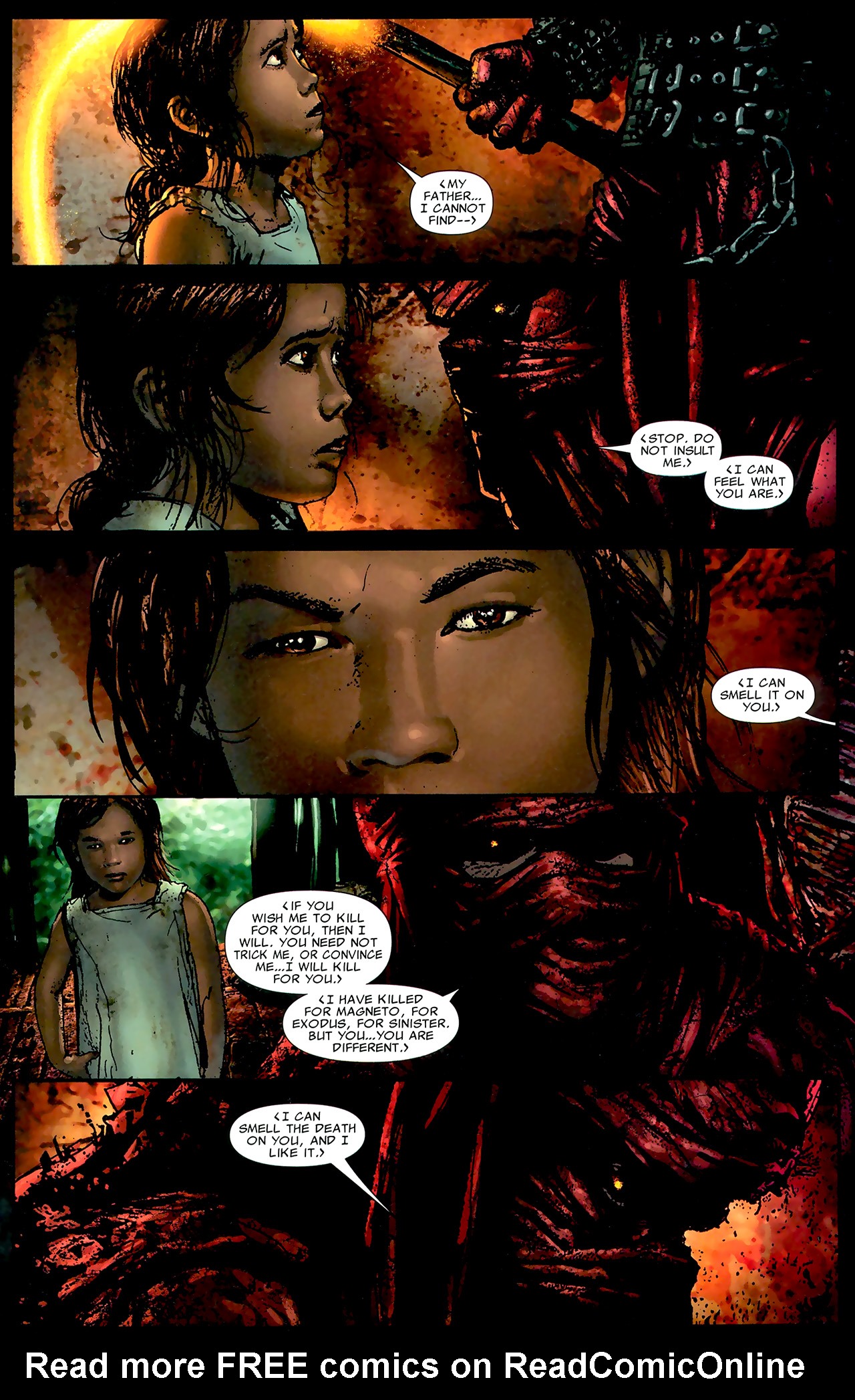 Read online X Necrosha: The Gathering comic -  Issue # Full - 24