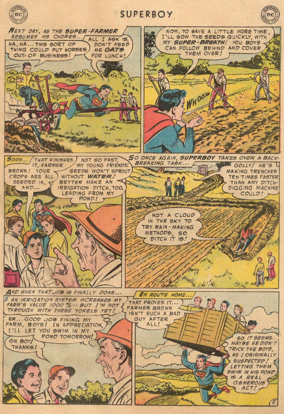 Read online Superboy (1949) comic -  Issue #43 - 15