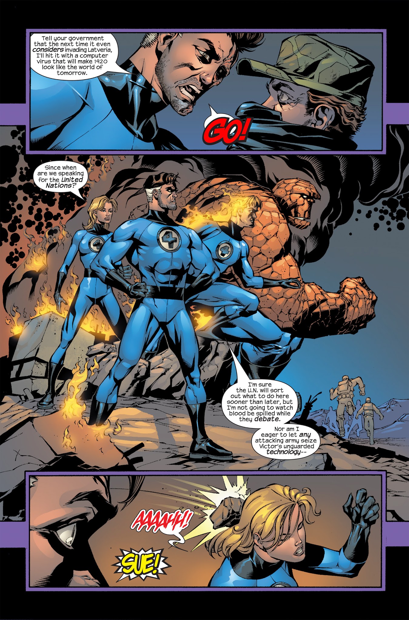 Read online Fantastic Four by Waid & Wieringo Ultimate Collection comic -  Issue # TPB 3 - 14