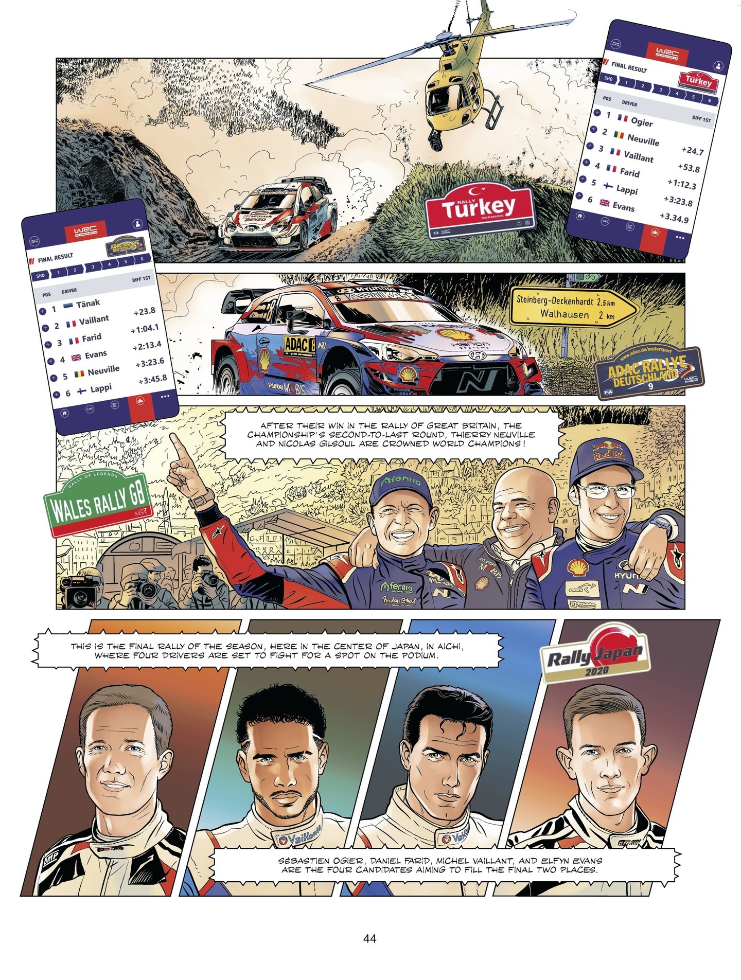 Read online Michel Vaillant comic -  Issue #9 - 44