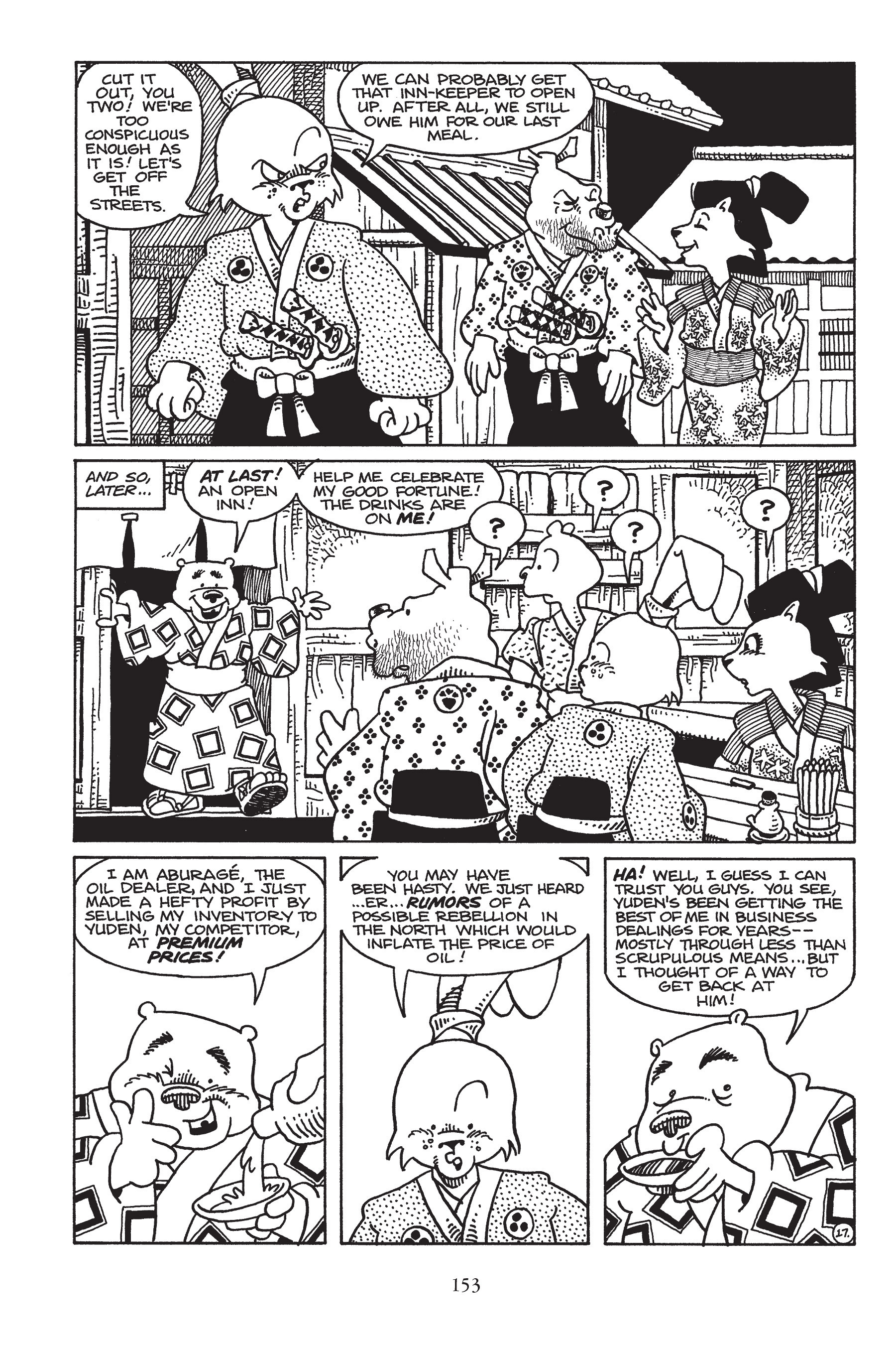 Read online Usagi Yojimbo (1987) comic -  Issue # _TPB 7 - 145