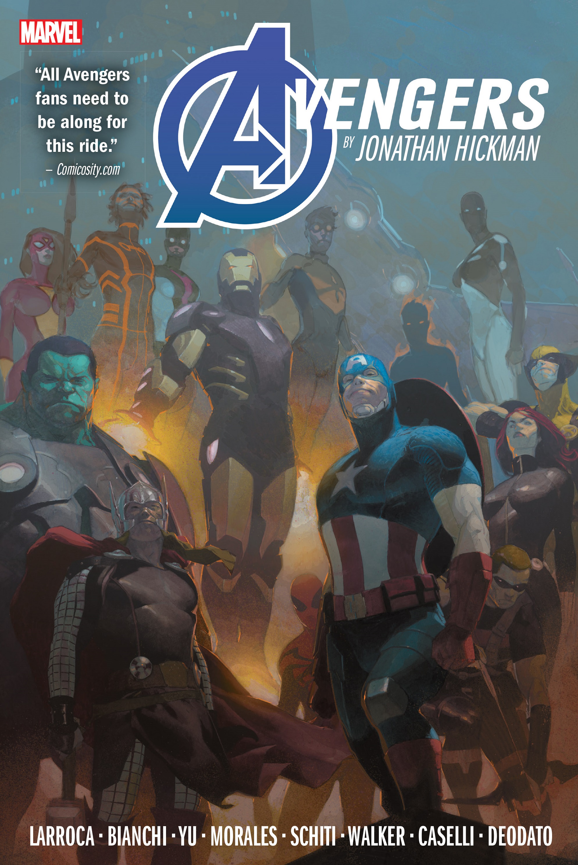Read online Avengers by Jonathan Hickman Omnibus comic -  Issue # TPB 2 (Part 1) - 1