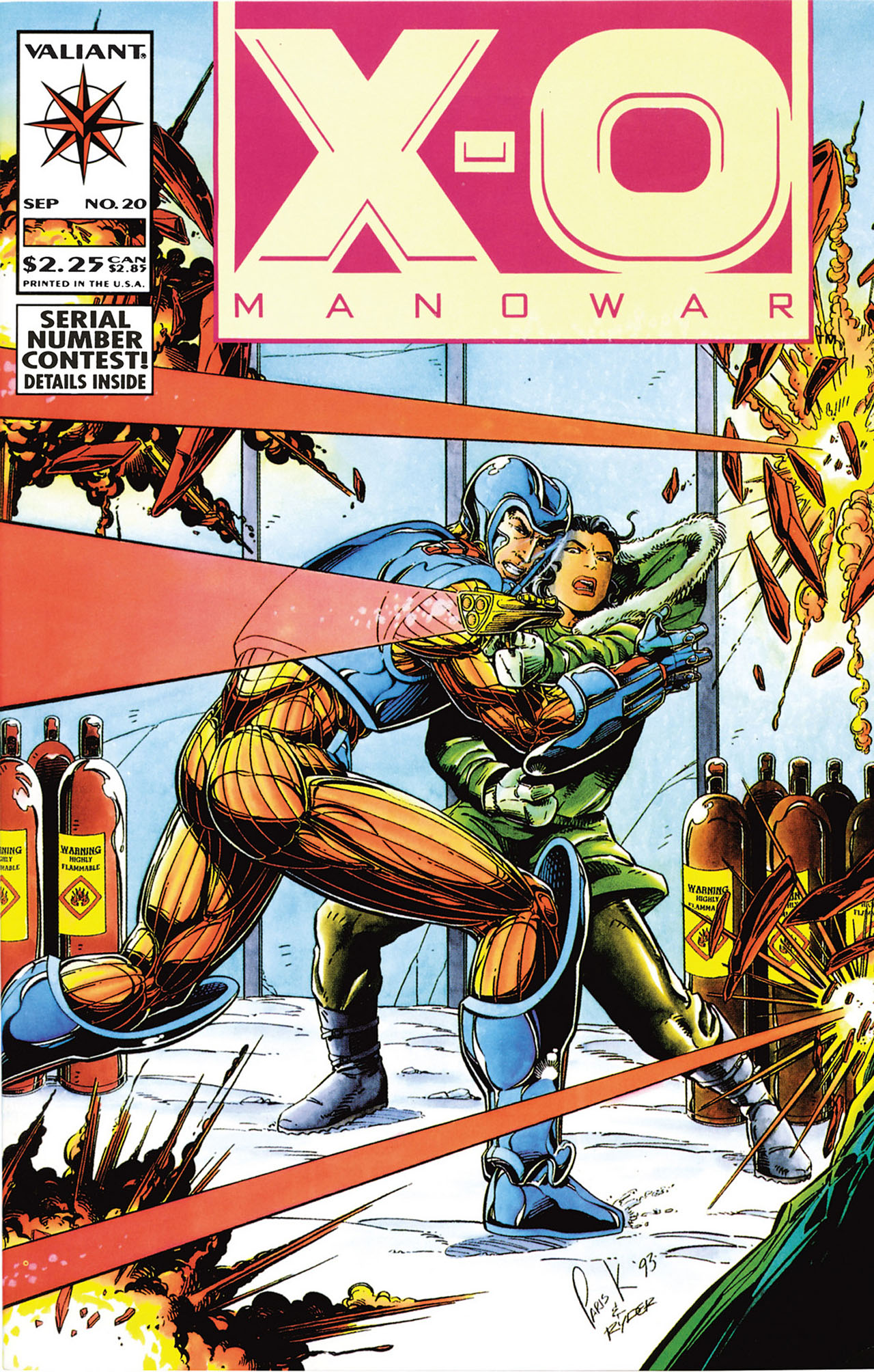 Read online X-O Manowar (1992) comic -  Issue #20 - 1