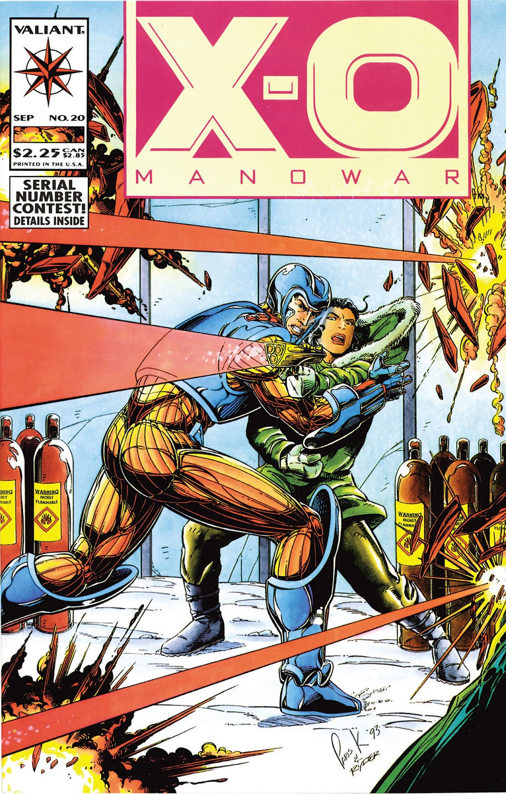 X-O Manowar (1992) issue 20 - Page 1