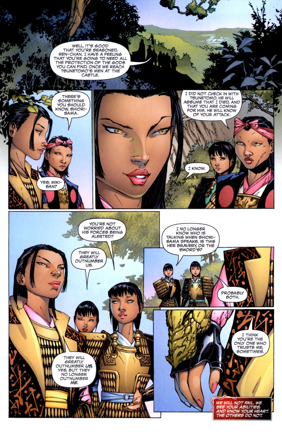 Read online Witchblade: Obakemono comic -  Issue # TPB - 53